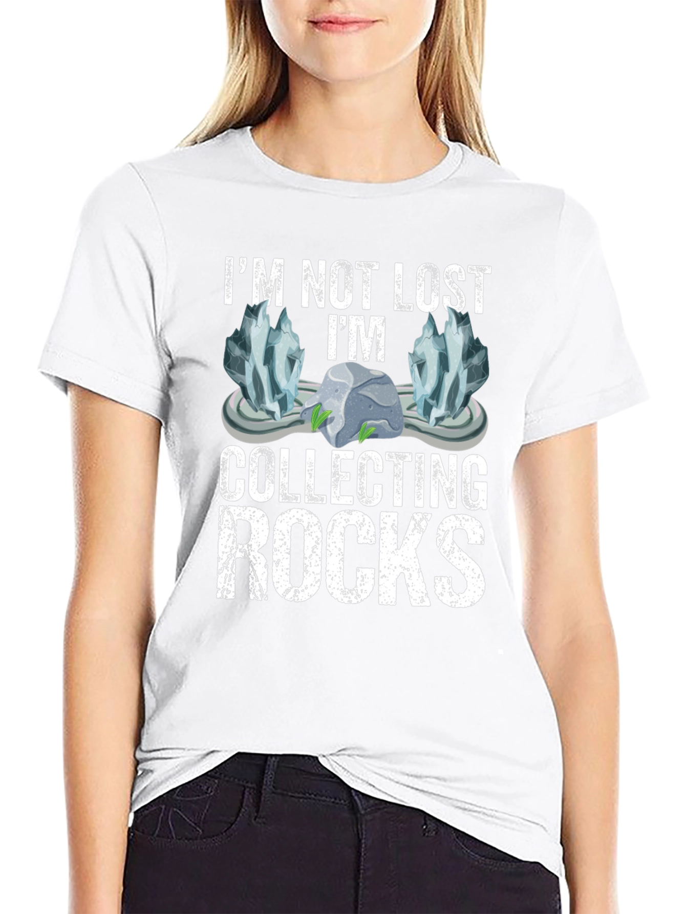 Im Not Lost Im Collecting Rocks T-Shirt