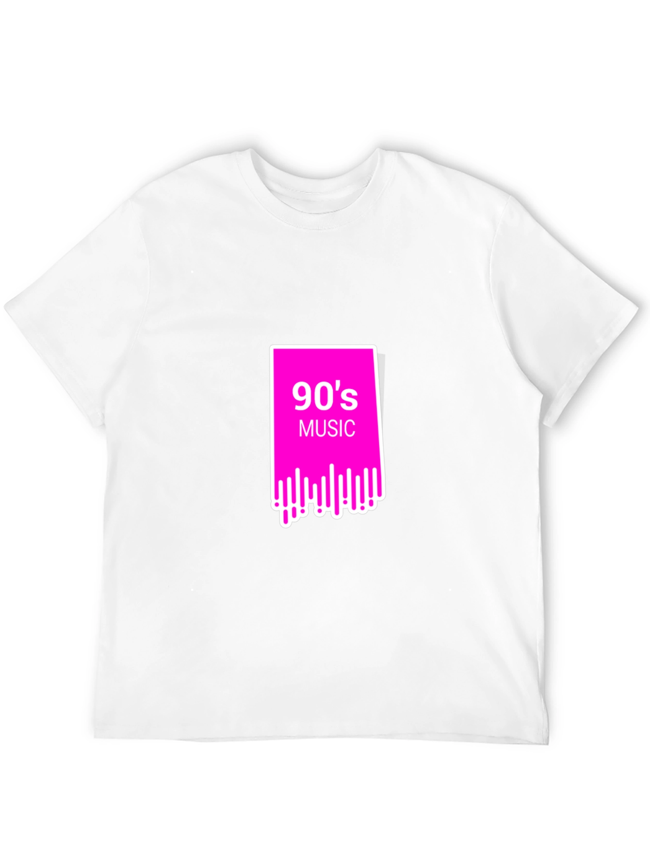 90s Music Graphic Tee - Retro Style Black T-Shirt