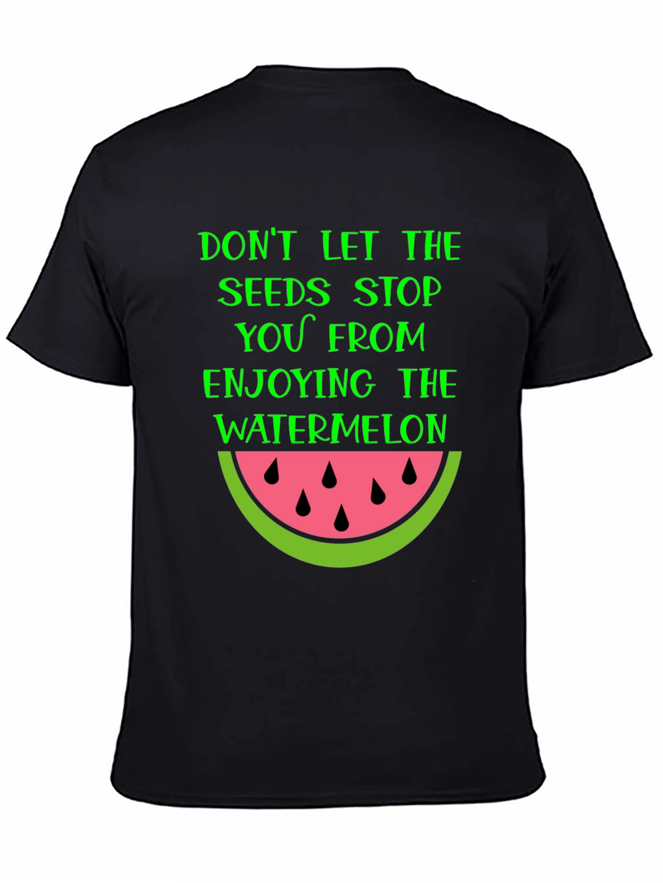 Watermelon Seeds Graphic T-Shirt - Enjoy the Fruit!