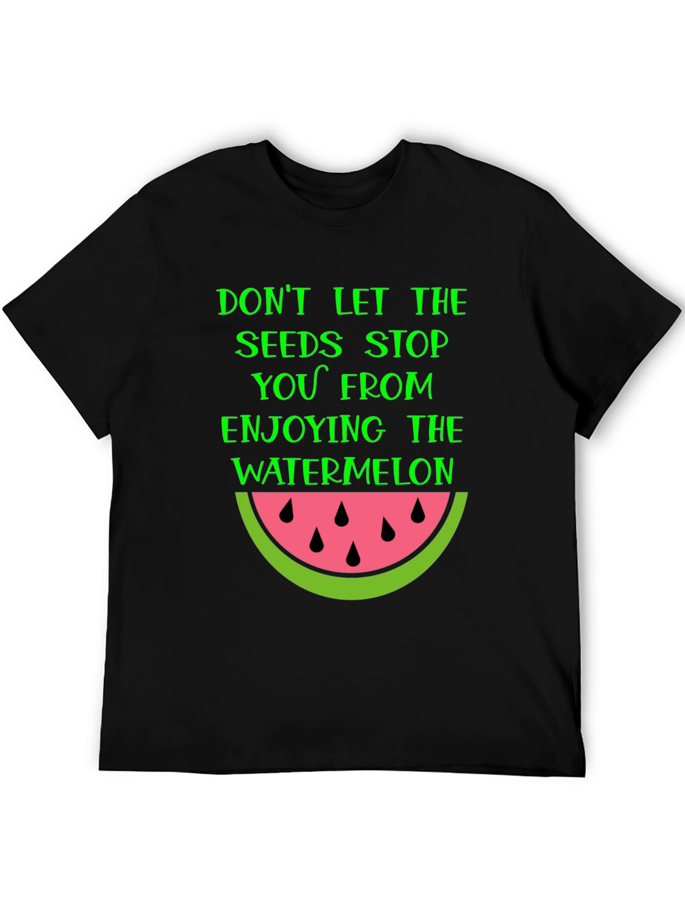 Watermelon Seeds Graphic T-Shirt - Enjoy the Fruit!