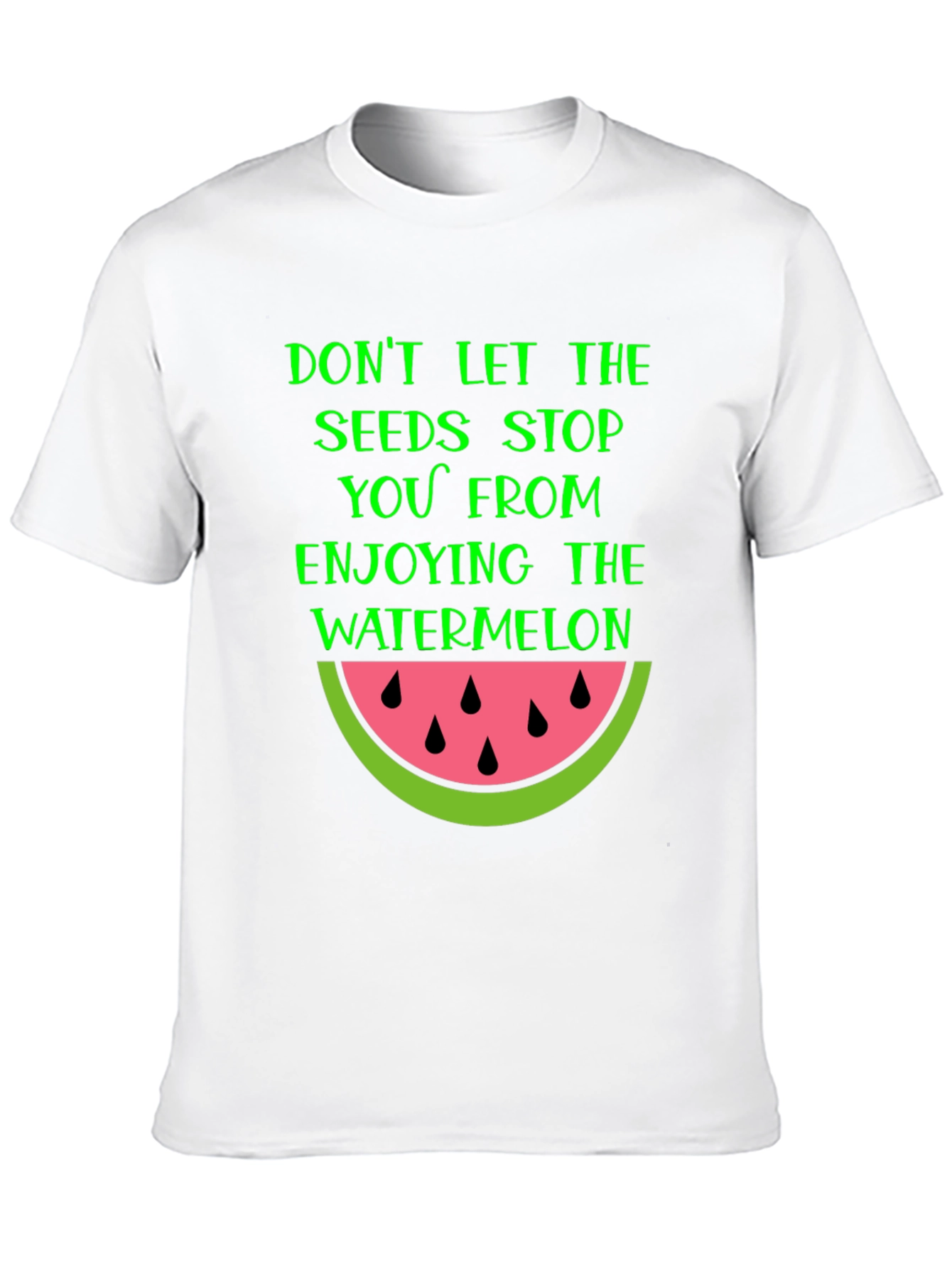 Watermelon Seeds Graphic T-Shirt - Enjoy the Fruit!