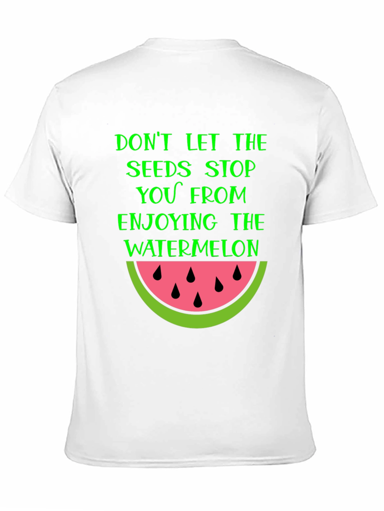 Watermelon Seeds Graphic T-Shirt - Enjoy the Fruit!
