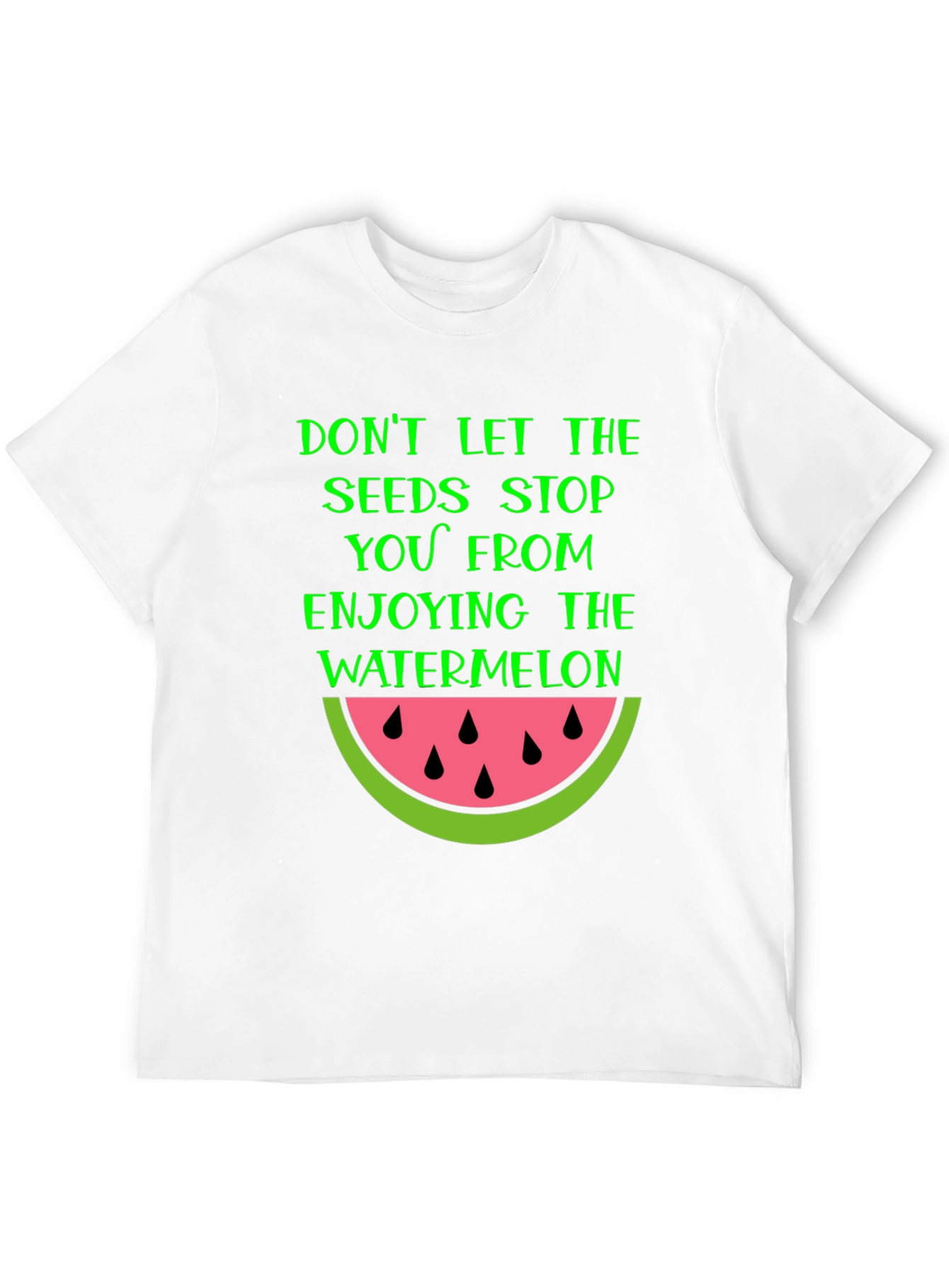 Watermelon Seeds Graphic T-Shirt - Enjoy the Fruit!