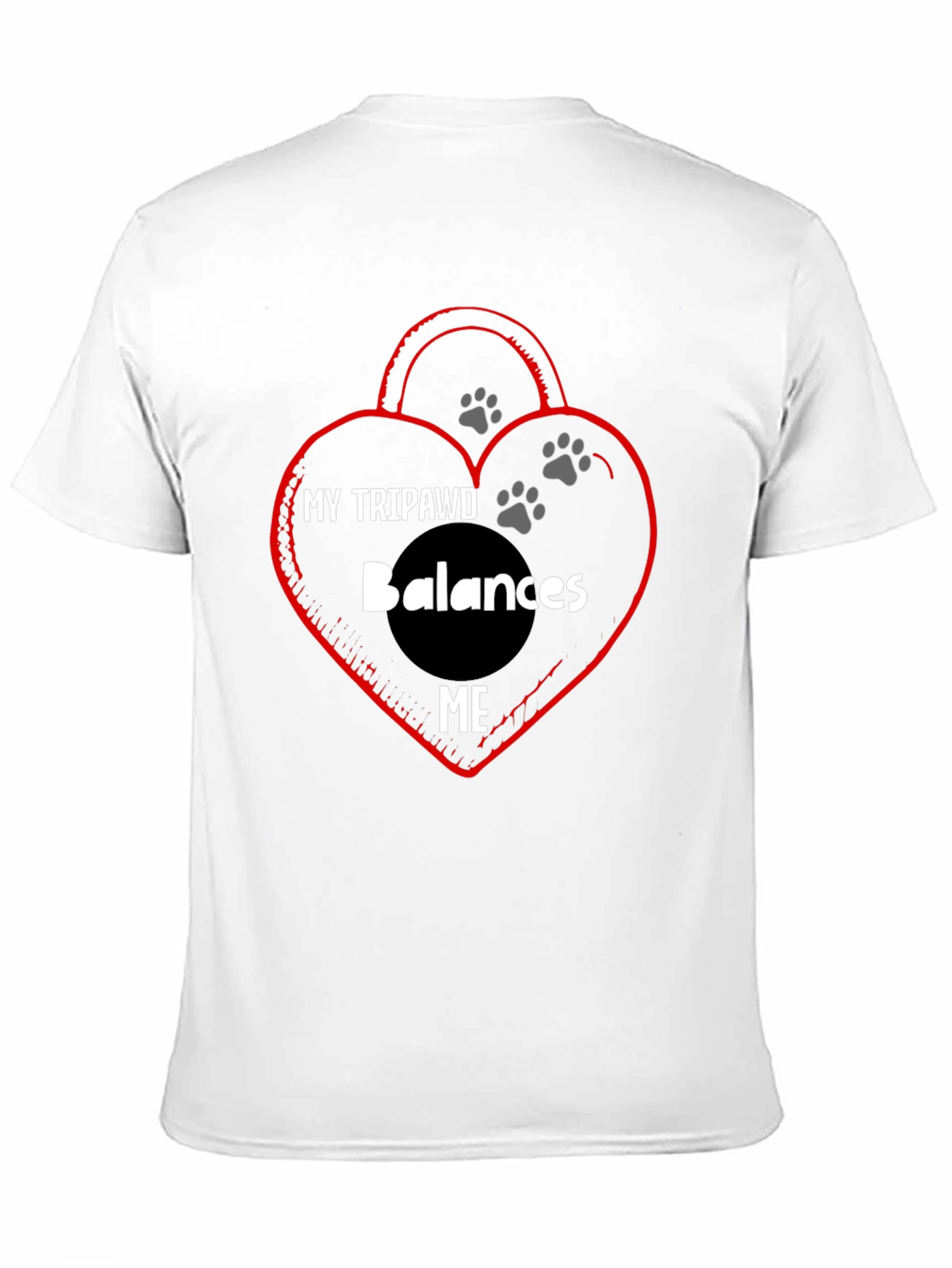 My Tripawd Balances Me T-Shirt