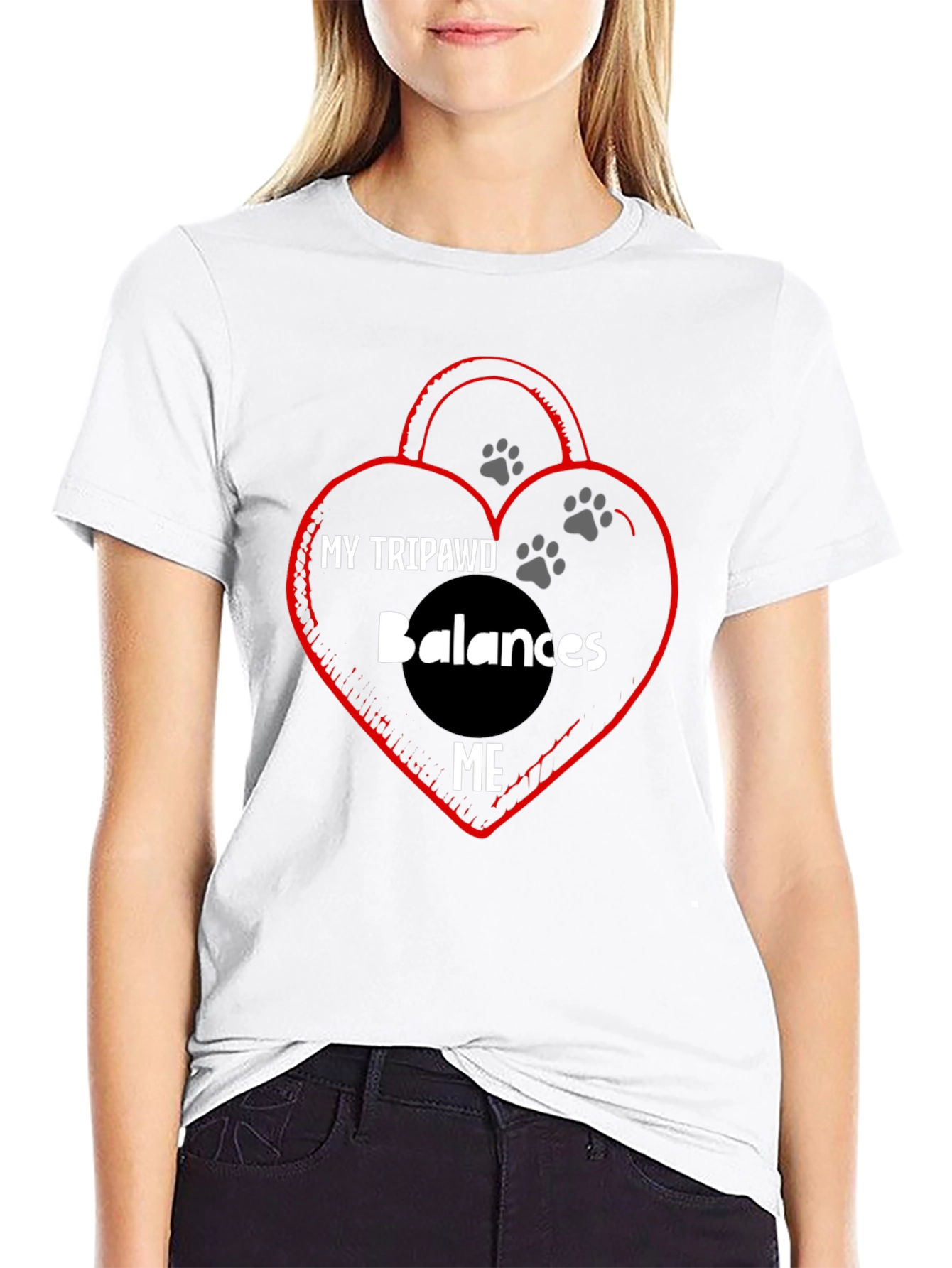 My Tripawd Balances Me T-Shirt