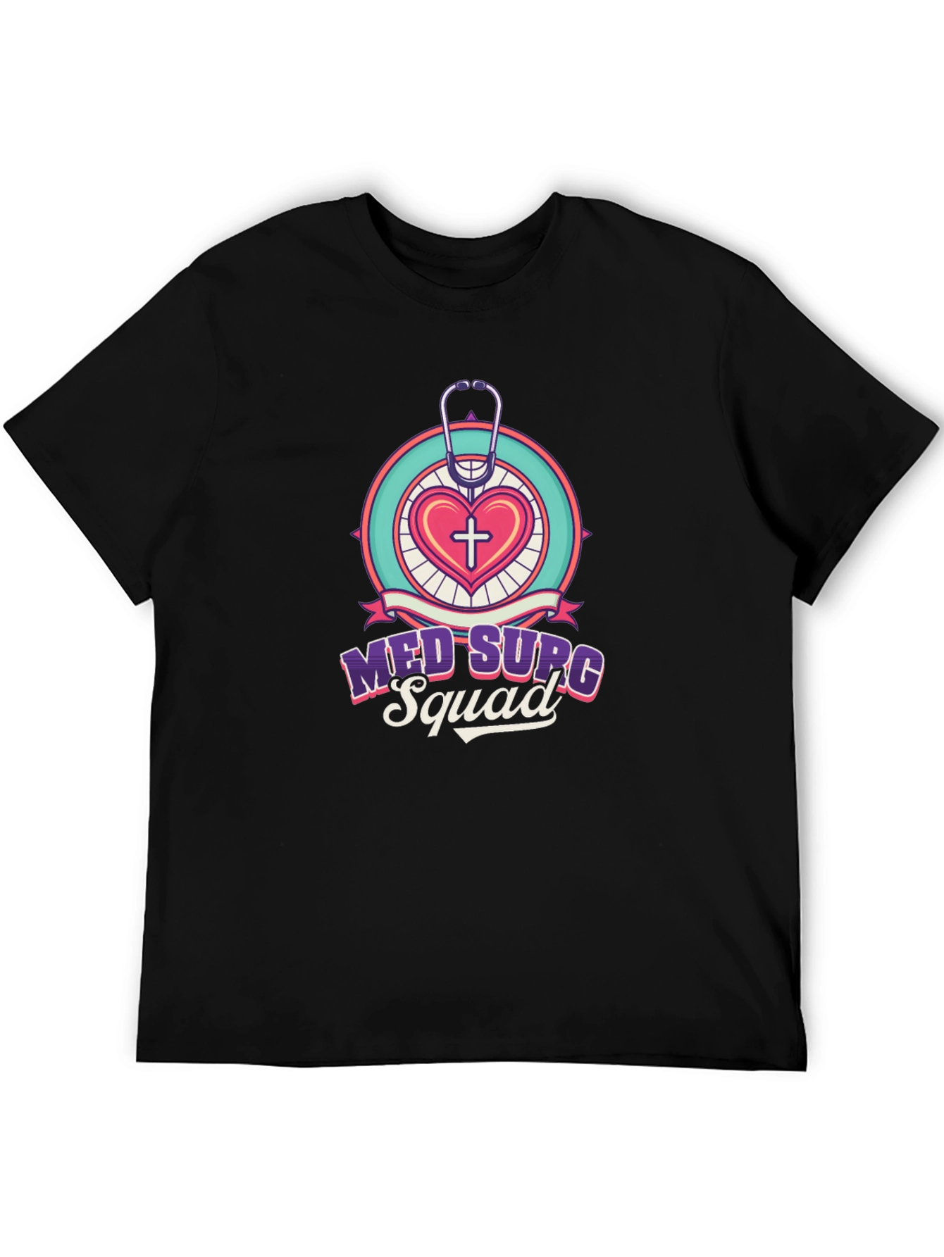 Med Surg Squad Black T-Shirt