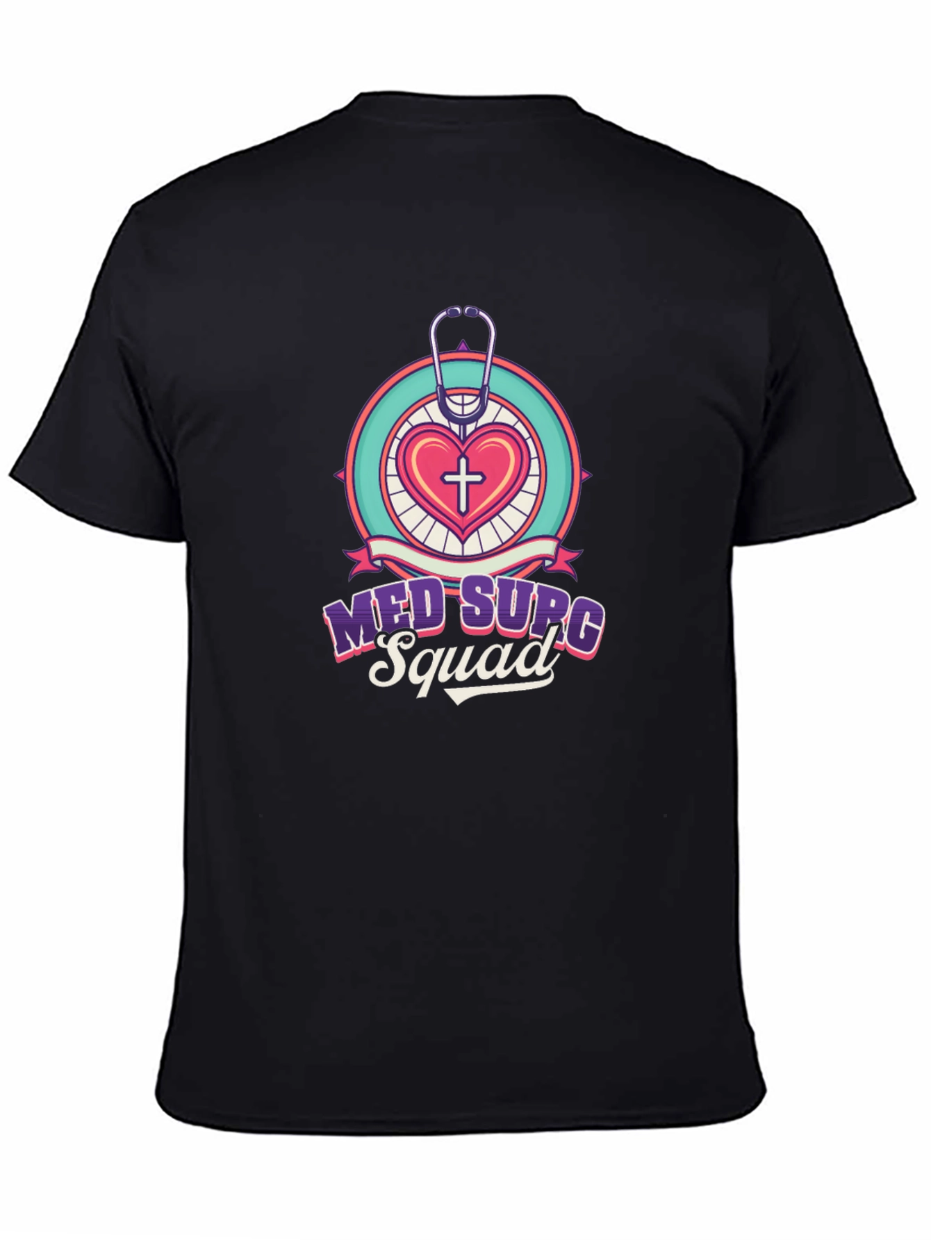 Med Surg Squad Black T-Shirt