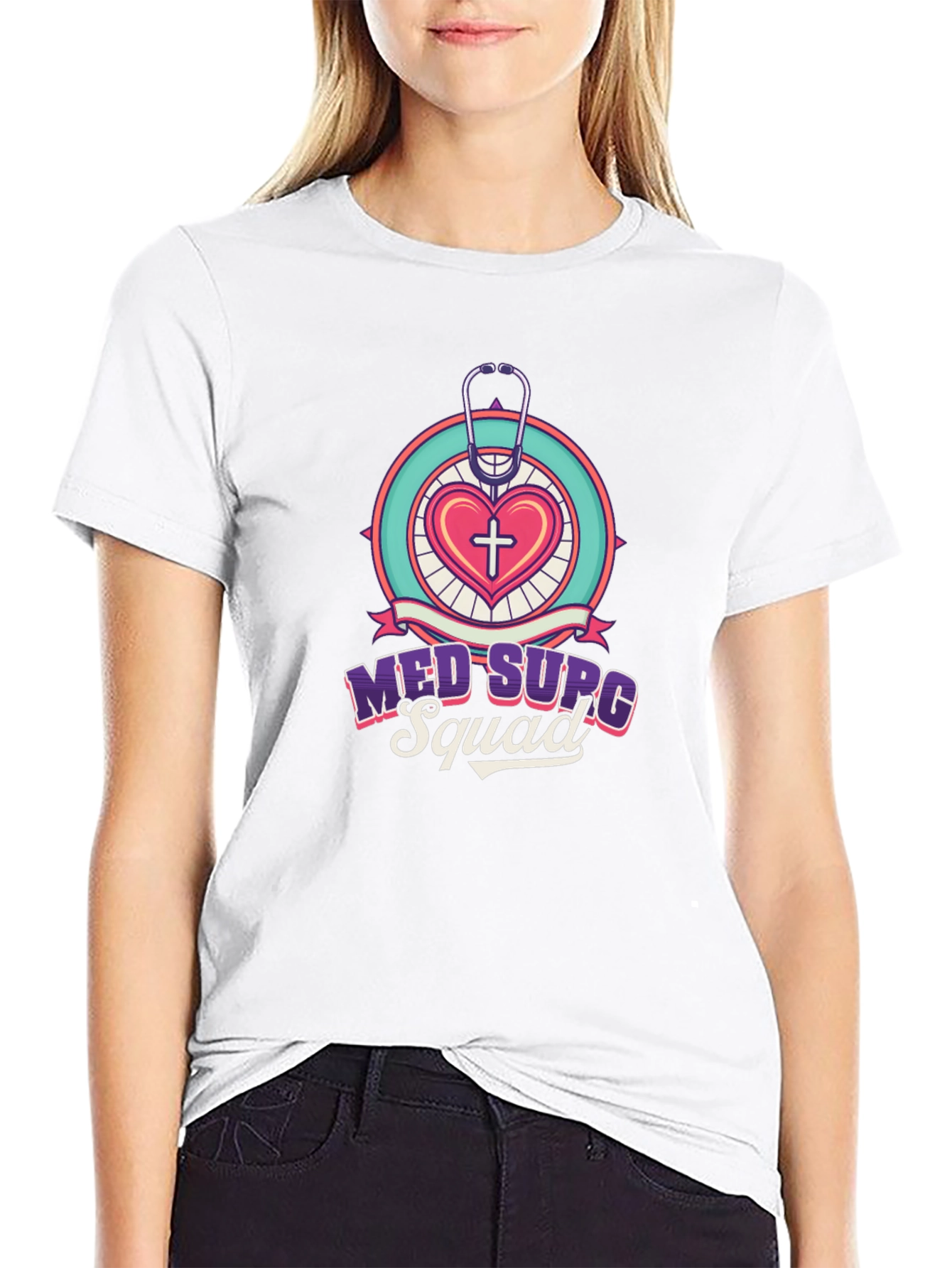Med Surg Squad Black T-Shirt