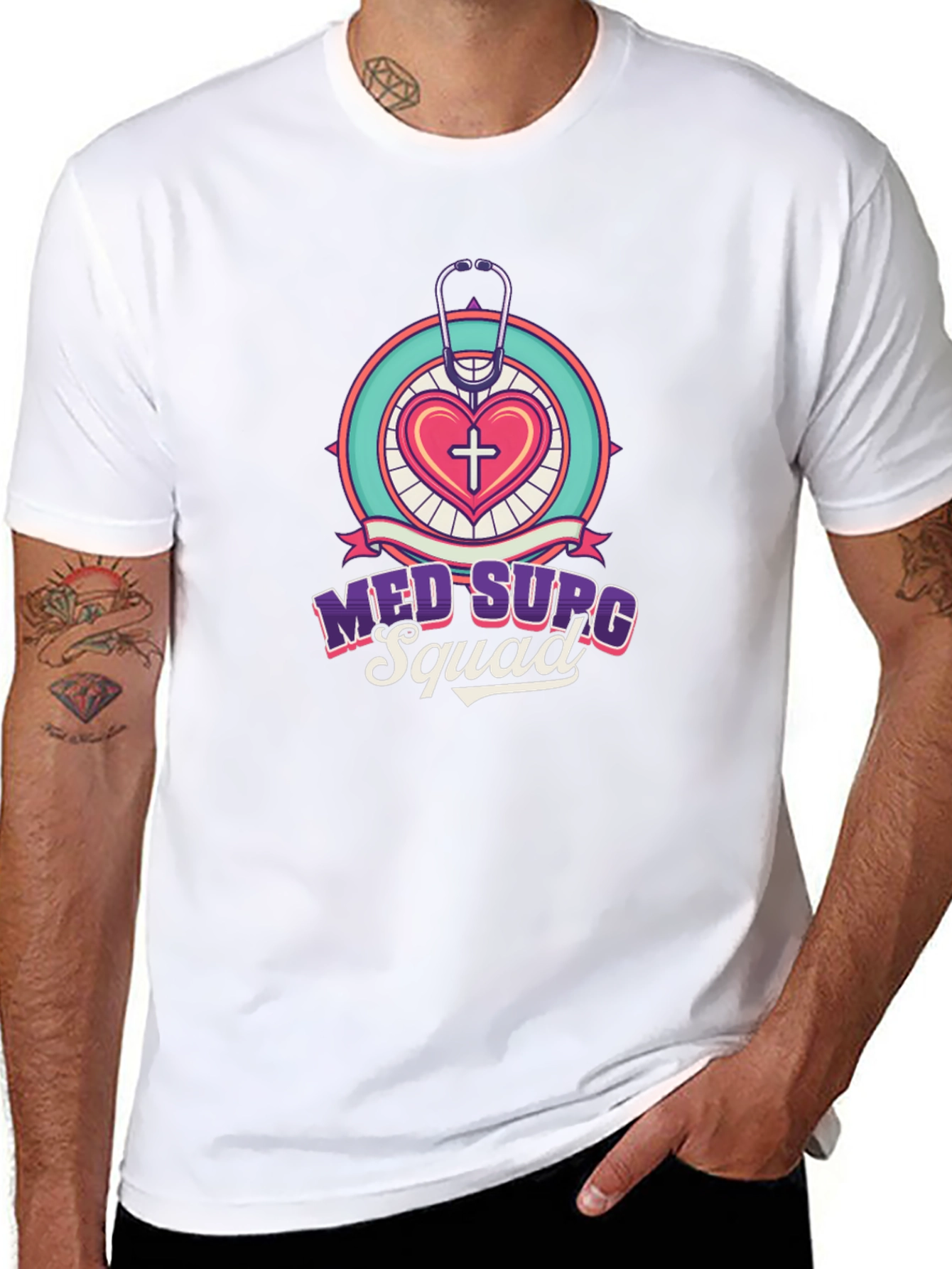 Med Surg Squad Black T-Shirt