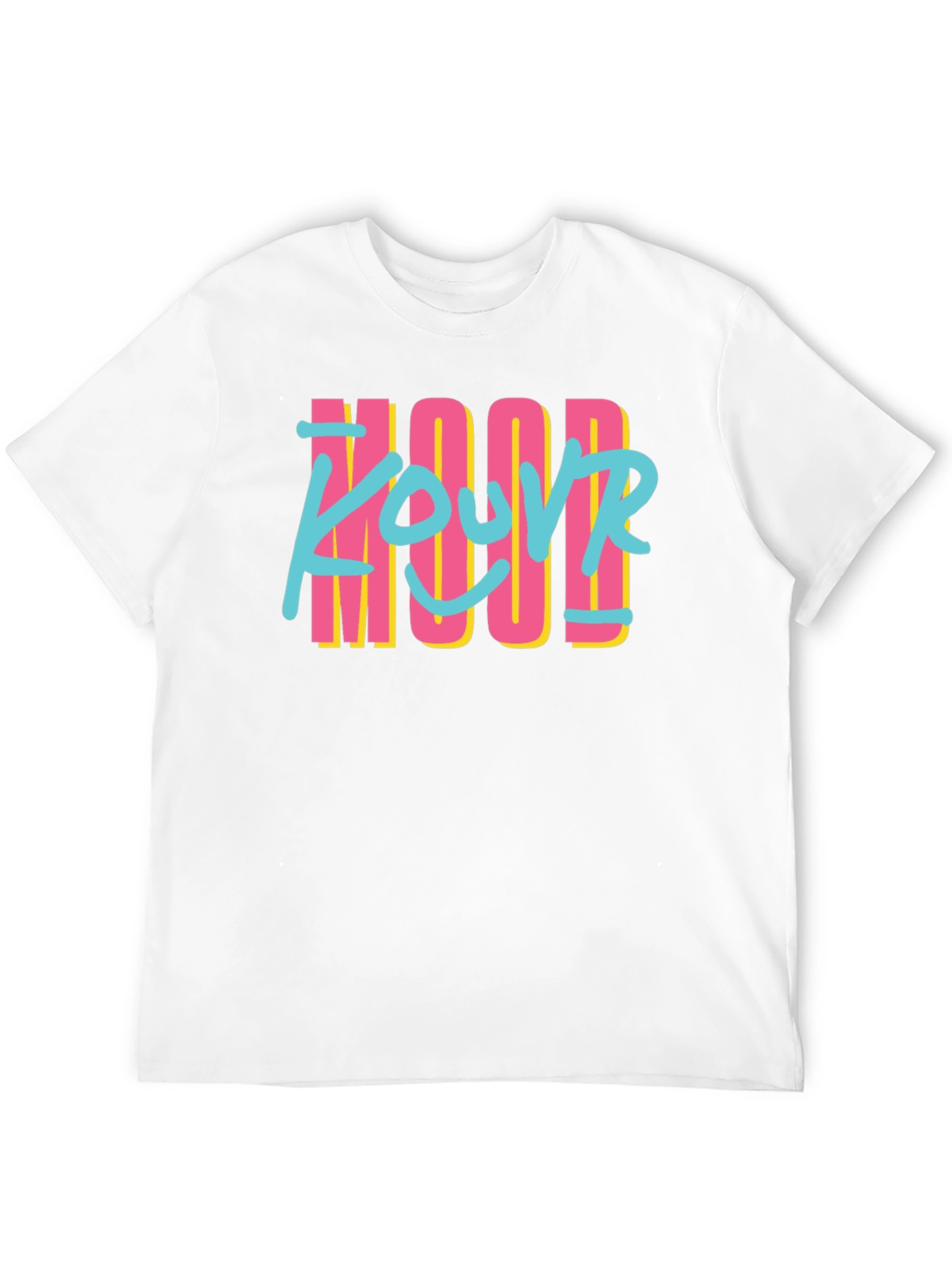 Retro Style YOUR MOOD Black T-Shirt