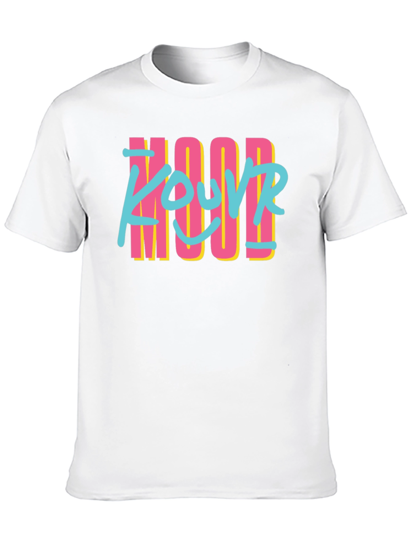 Retro Style YOUR MOOD Black T-Shirt