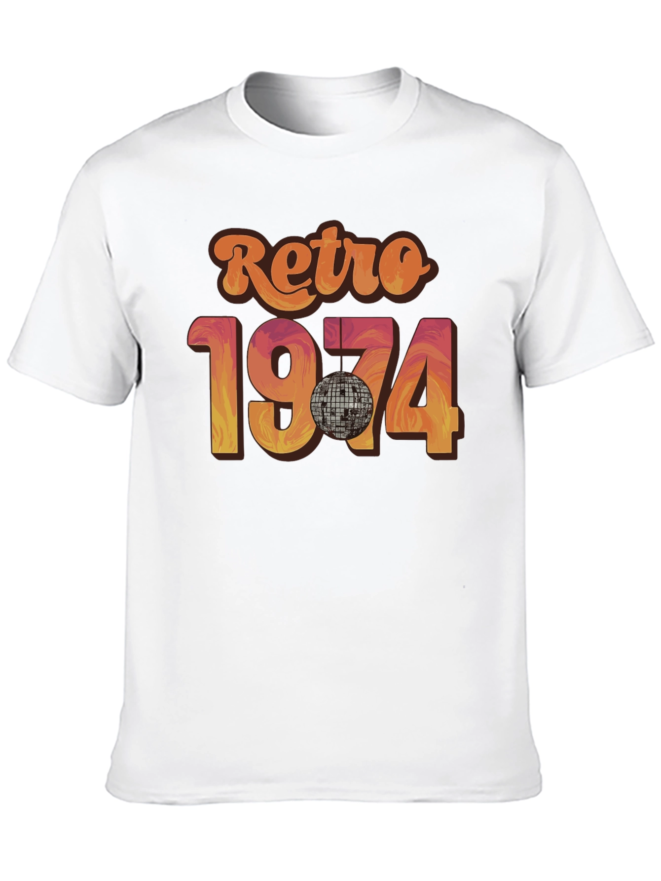 Retro 1974 Disco Ball T-Shirt