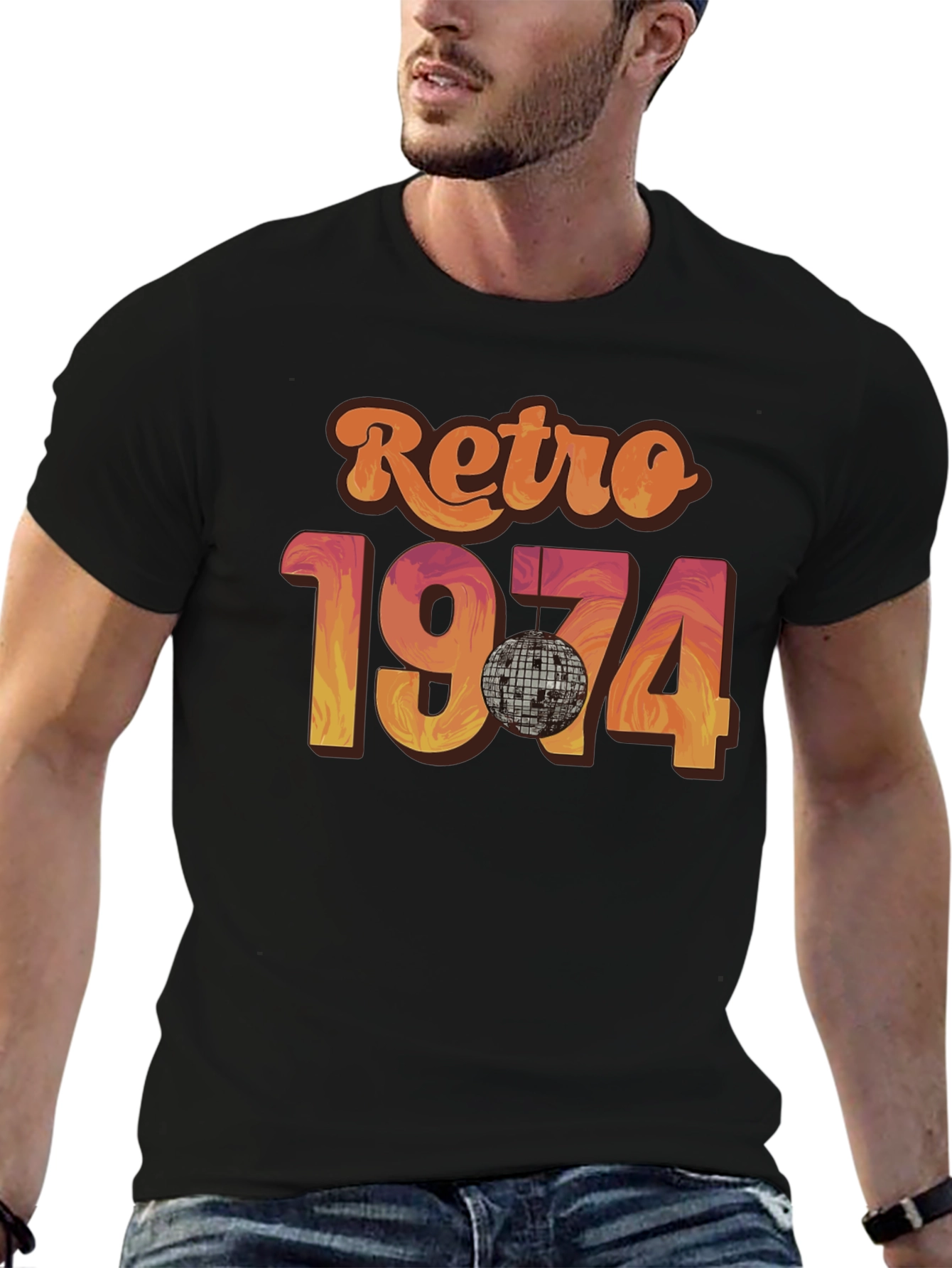 Retro 1974 Disco Ball T-Shirt