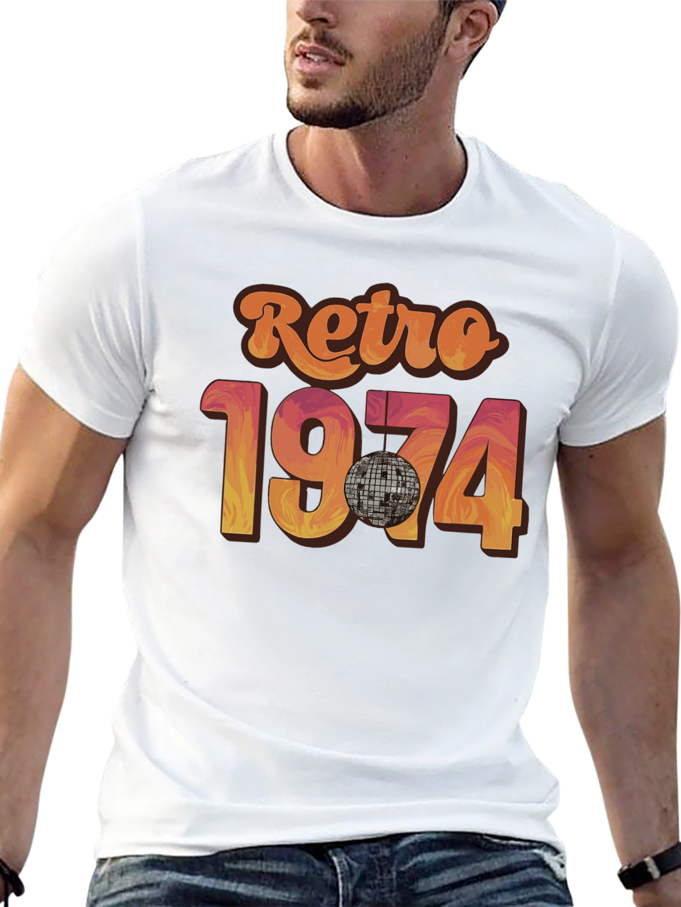 Retro 1974 Disco Ball T-Shirt