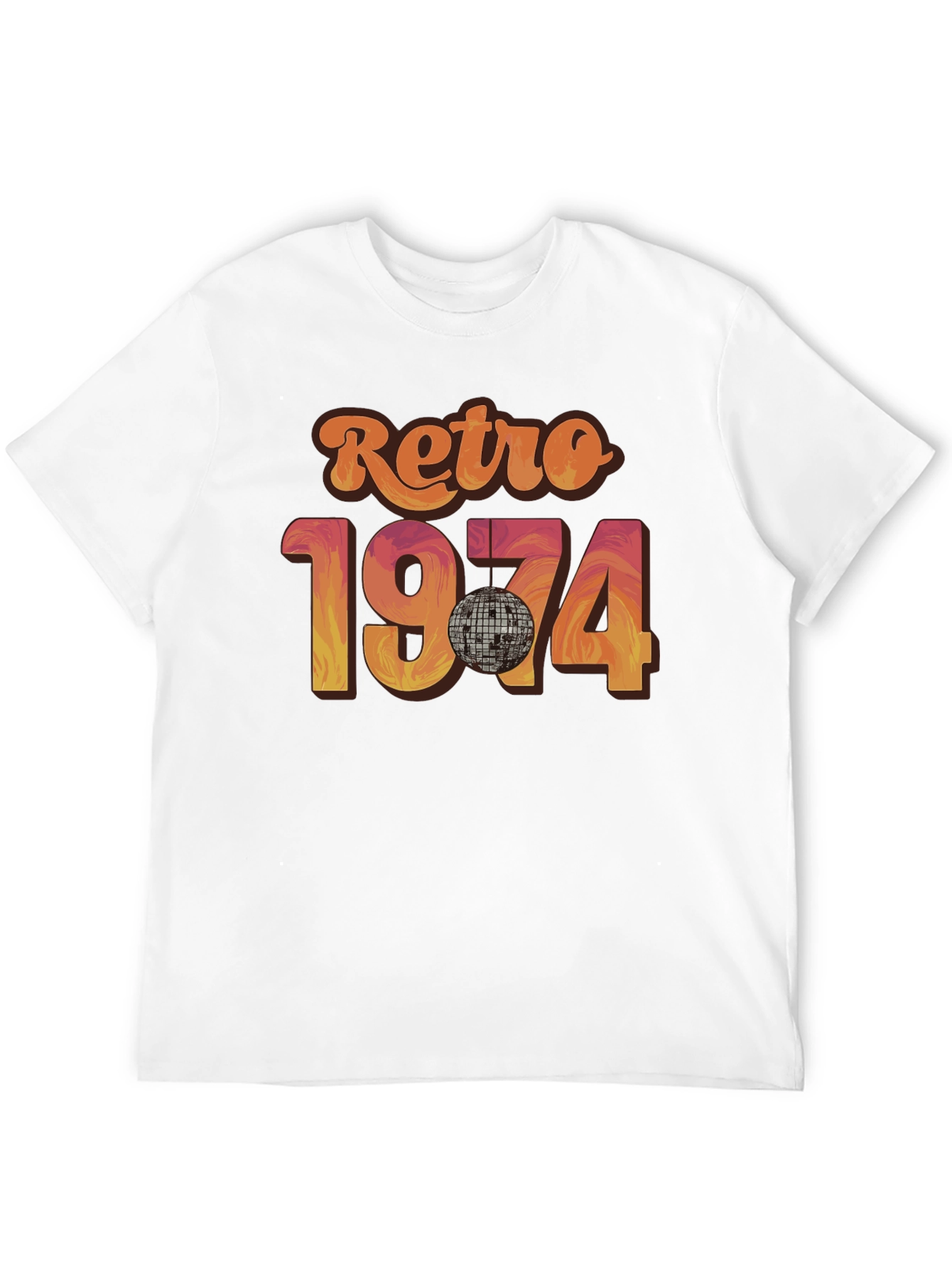 Retro 1974 Disco Ball T-Shirt