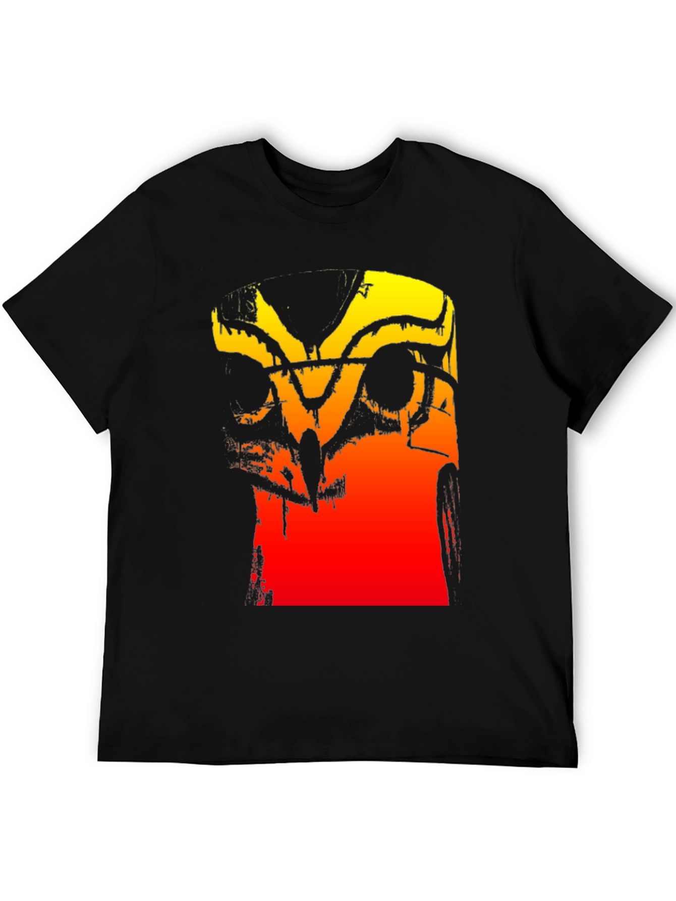 Abstract Gradient Graphic Tee