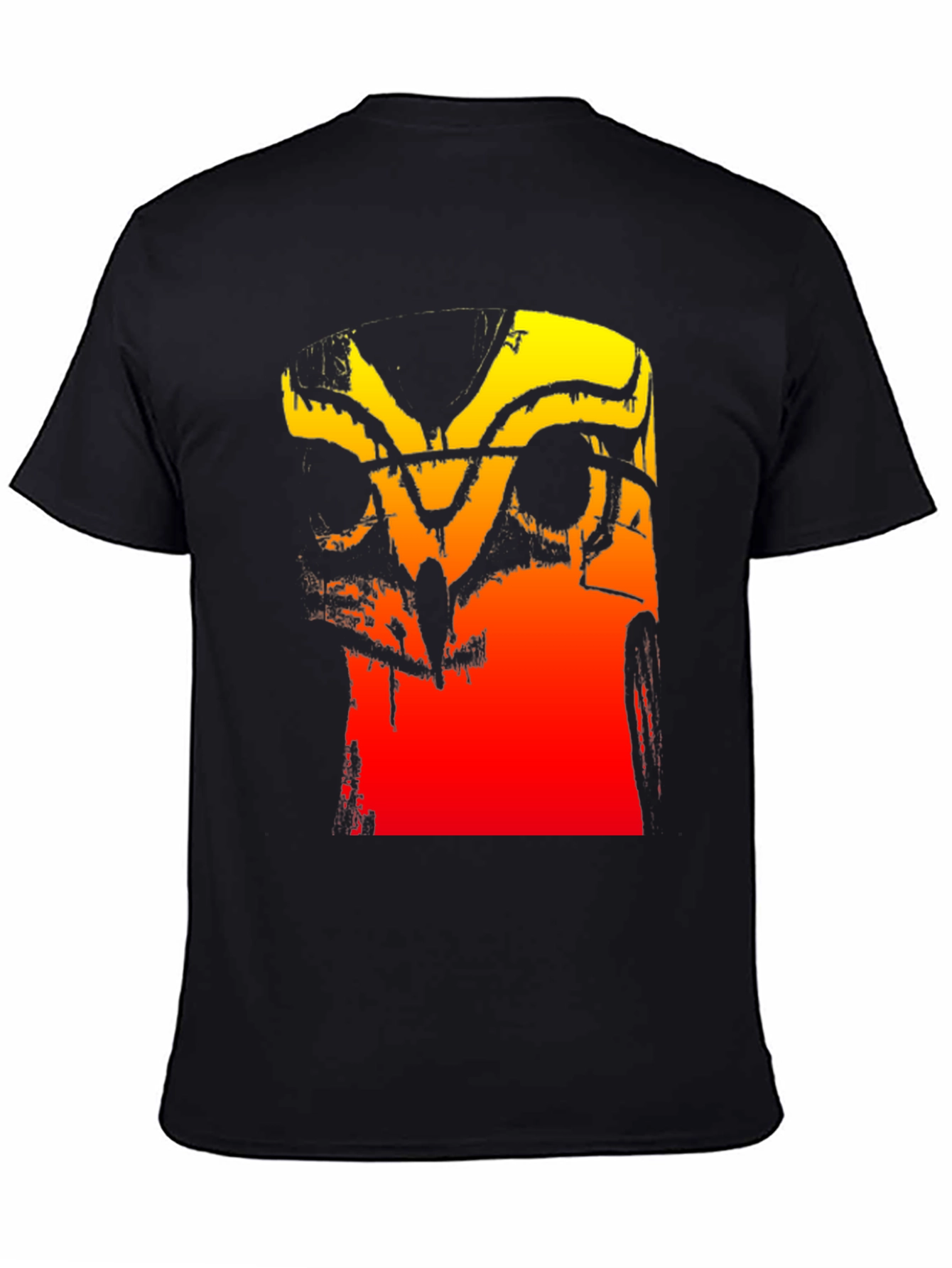 Abstract Gradient Graphic Tee