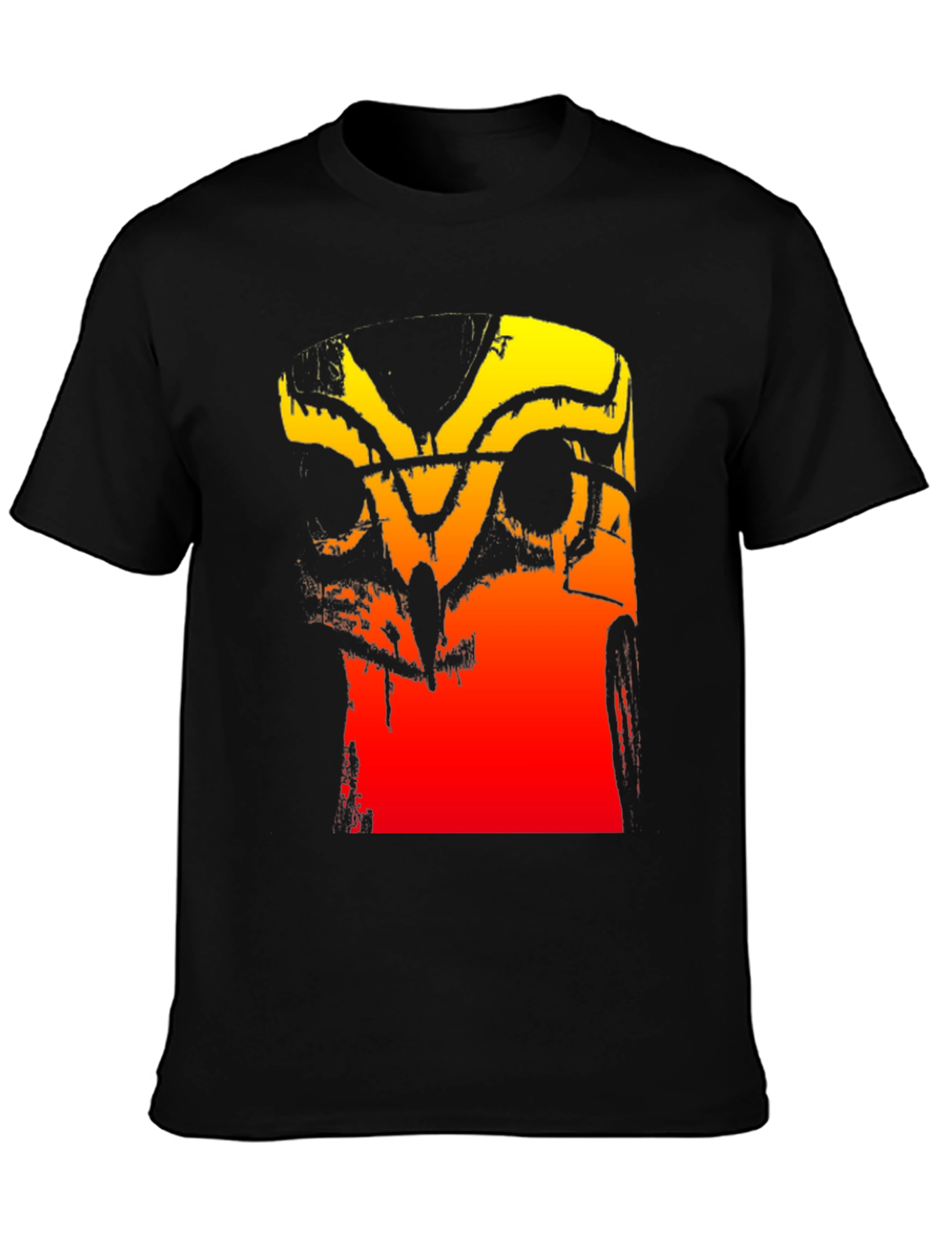 Abstract Gradient Graphic Tee