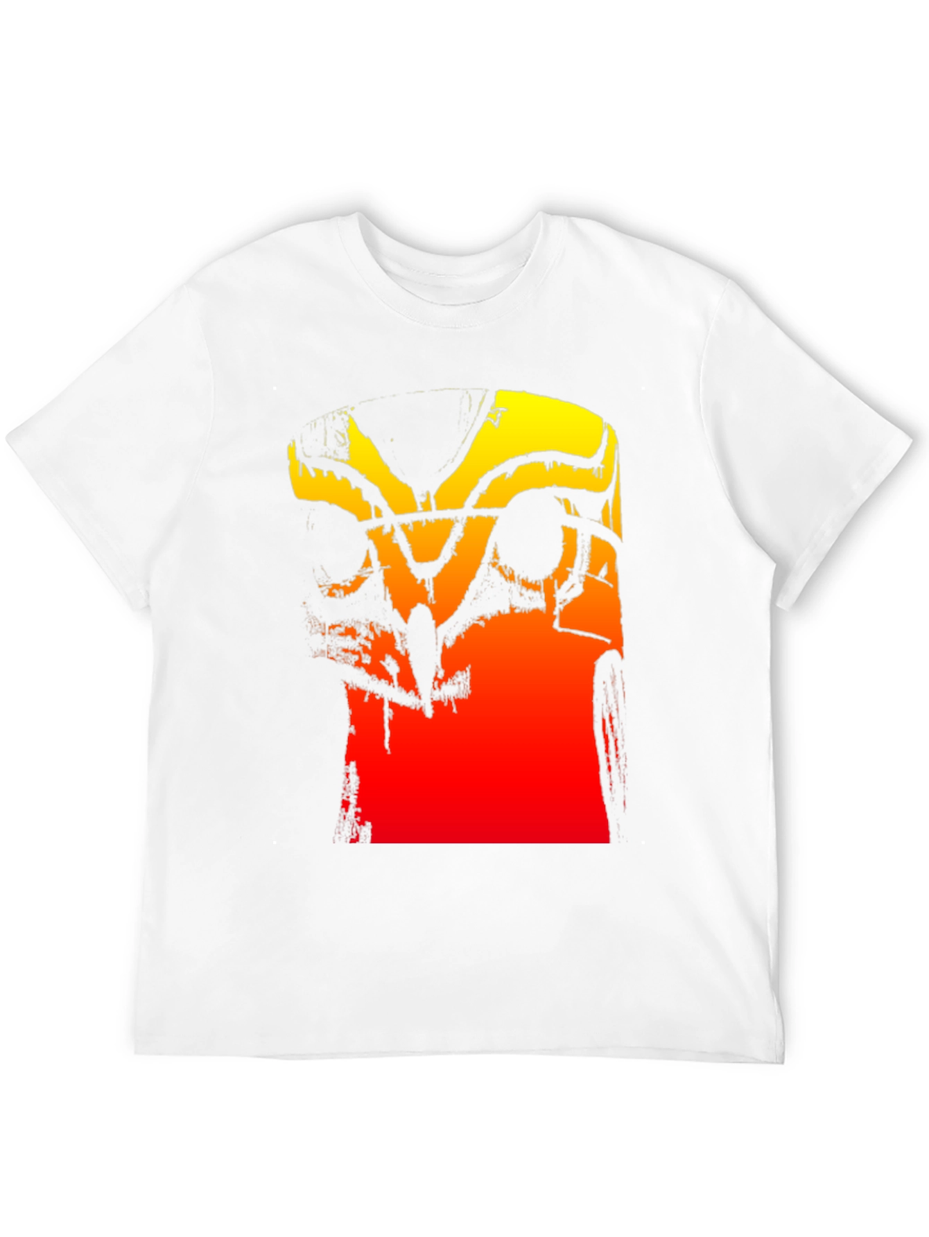 Abstract Gradient Graphic Tee