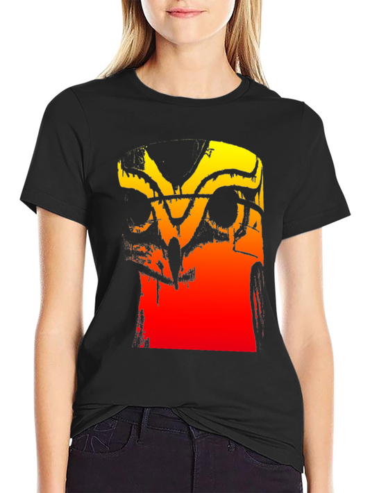 Abstract Gradient Graphic Tee