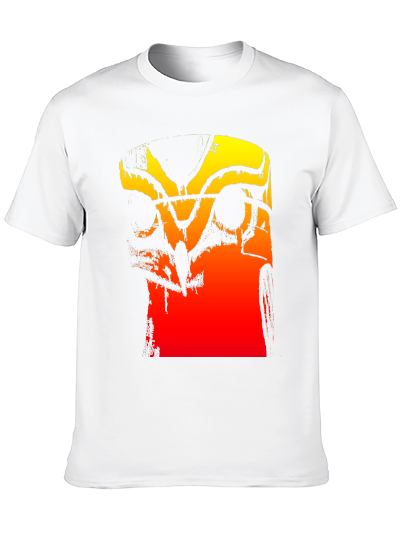 Abstract Gradient Graphic Tee