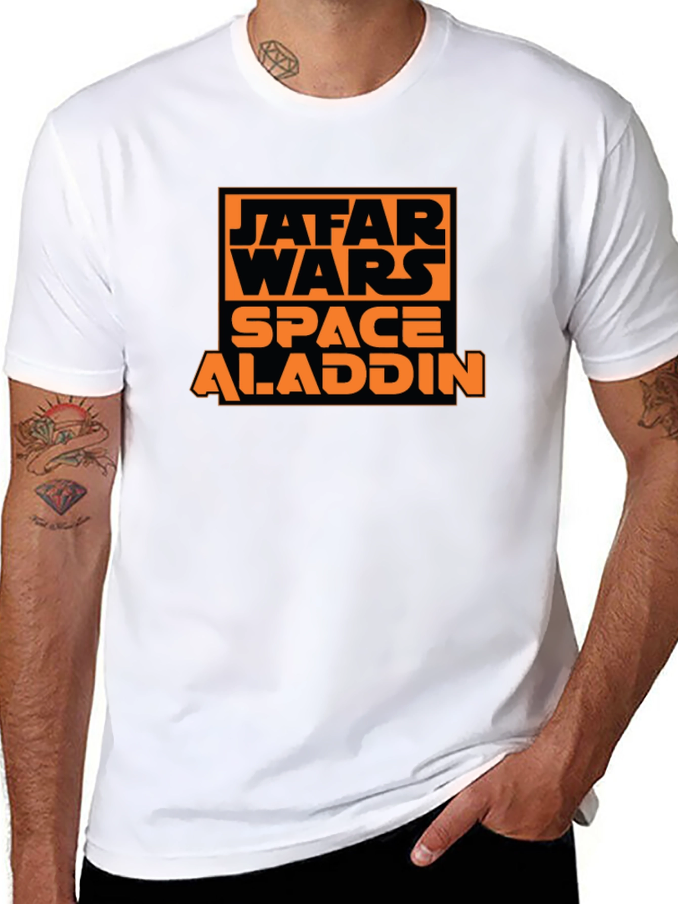 Jafar Wars Space Aladdin Graphic Tee