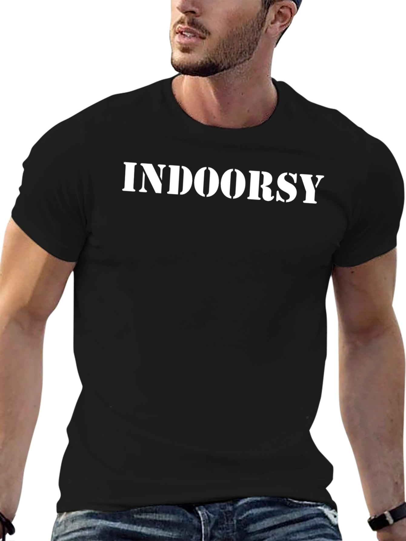 Indoorsy Graphic Tee - Stay Home Comfort