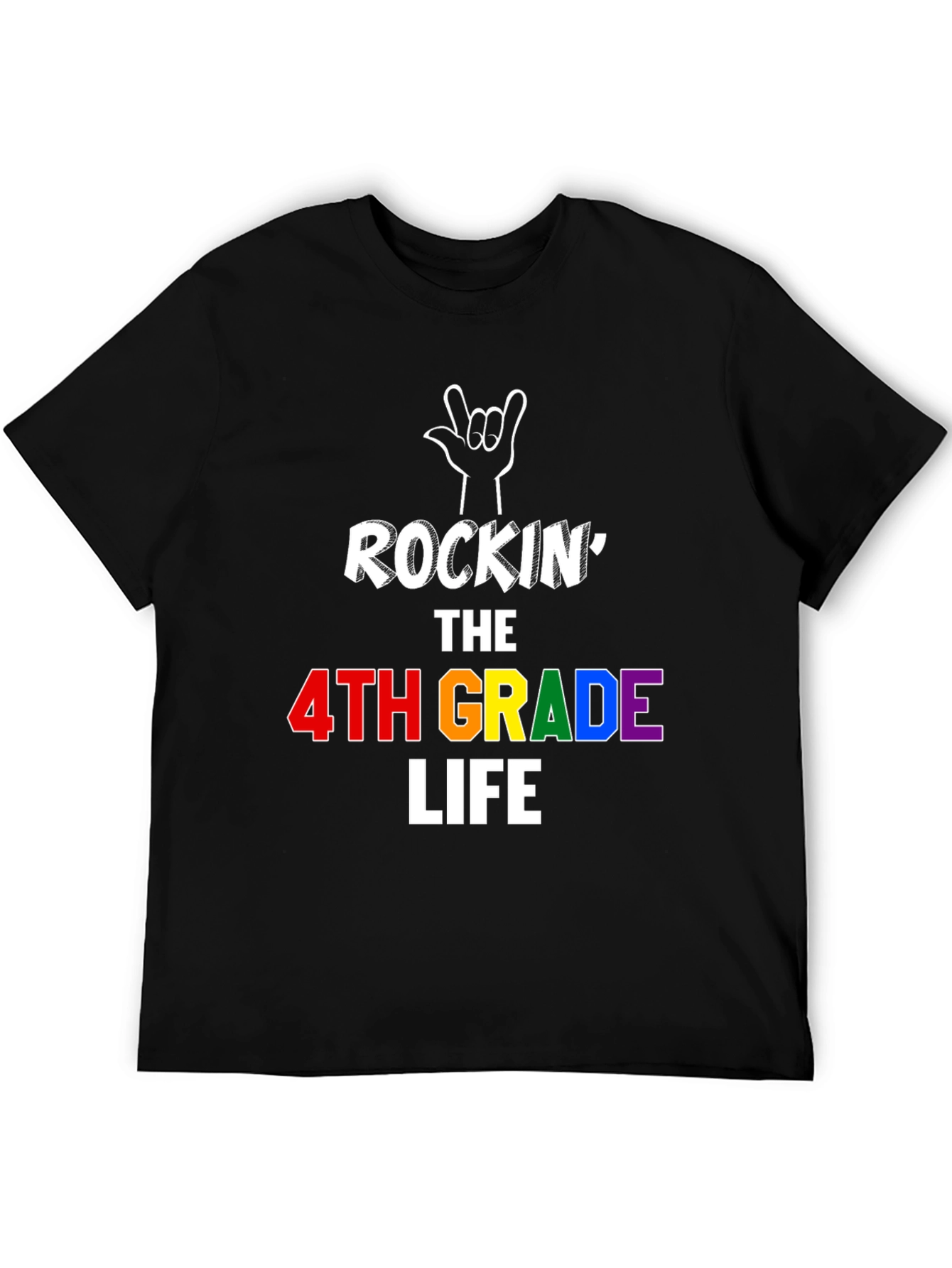 Rockin the 4th Grade Life T-Shirt