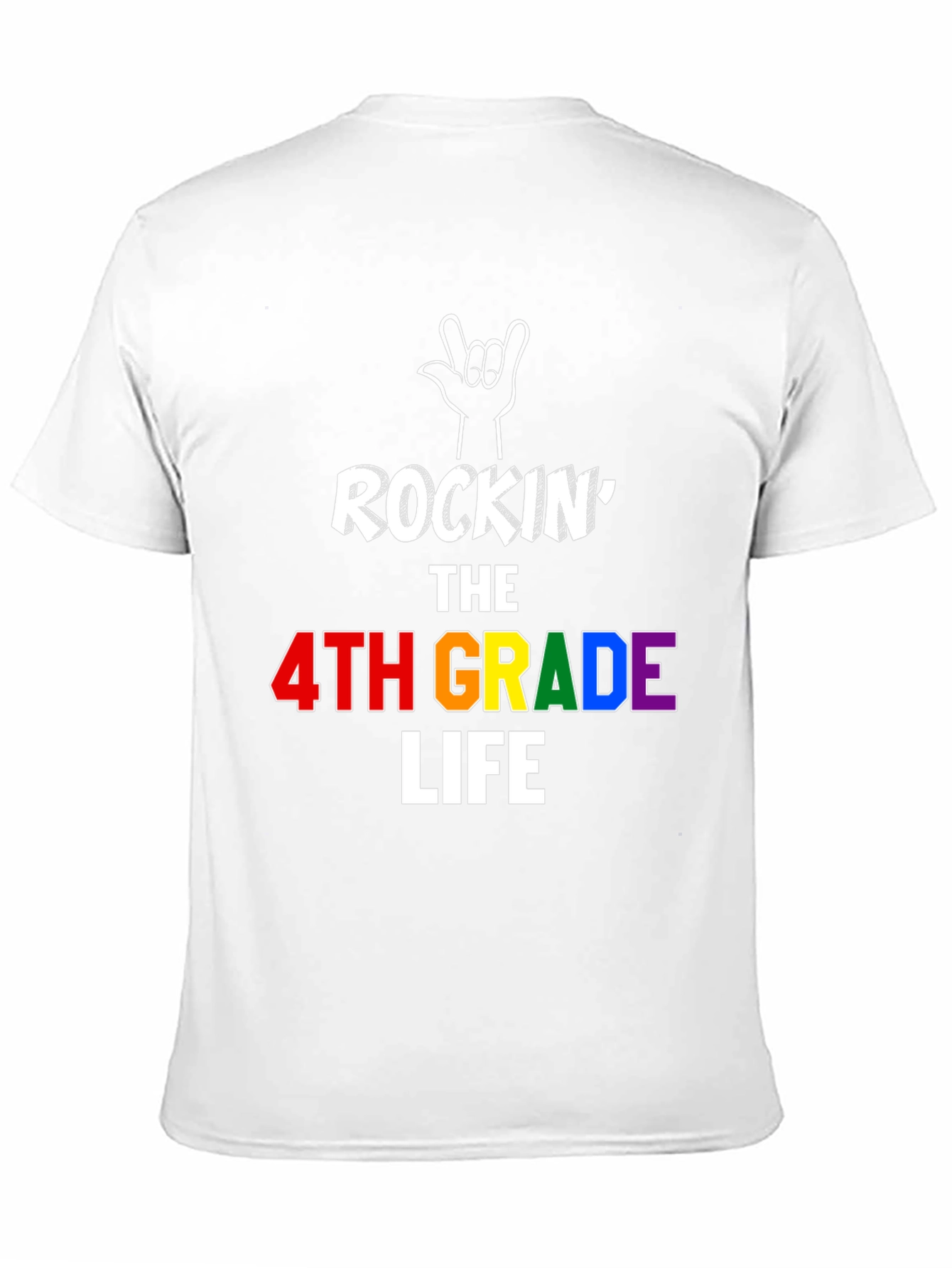 Rockin the 4th Grade Life T-Shirt