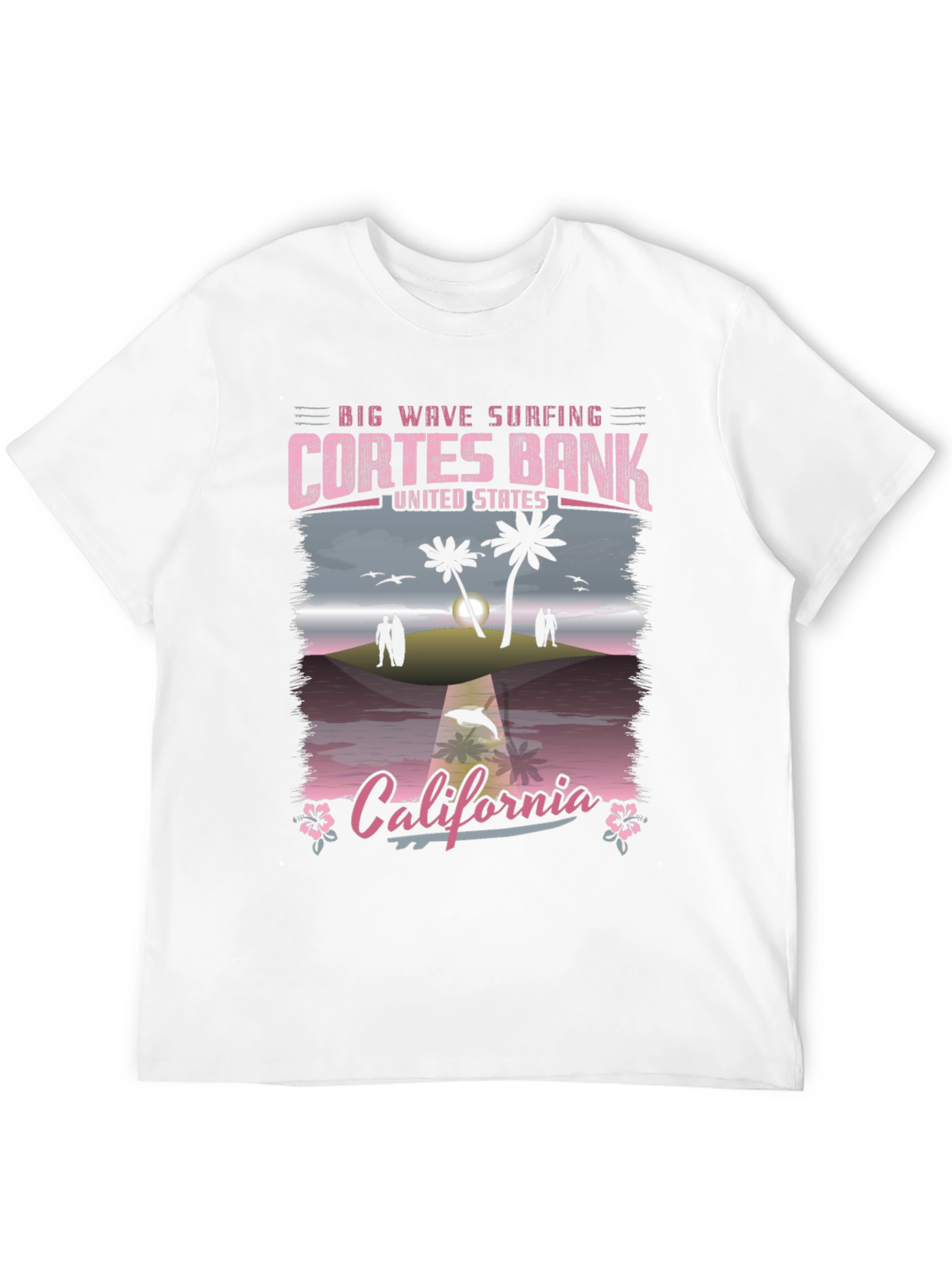 Cortes Bank California Surfing Tee