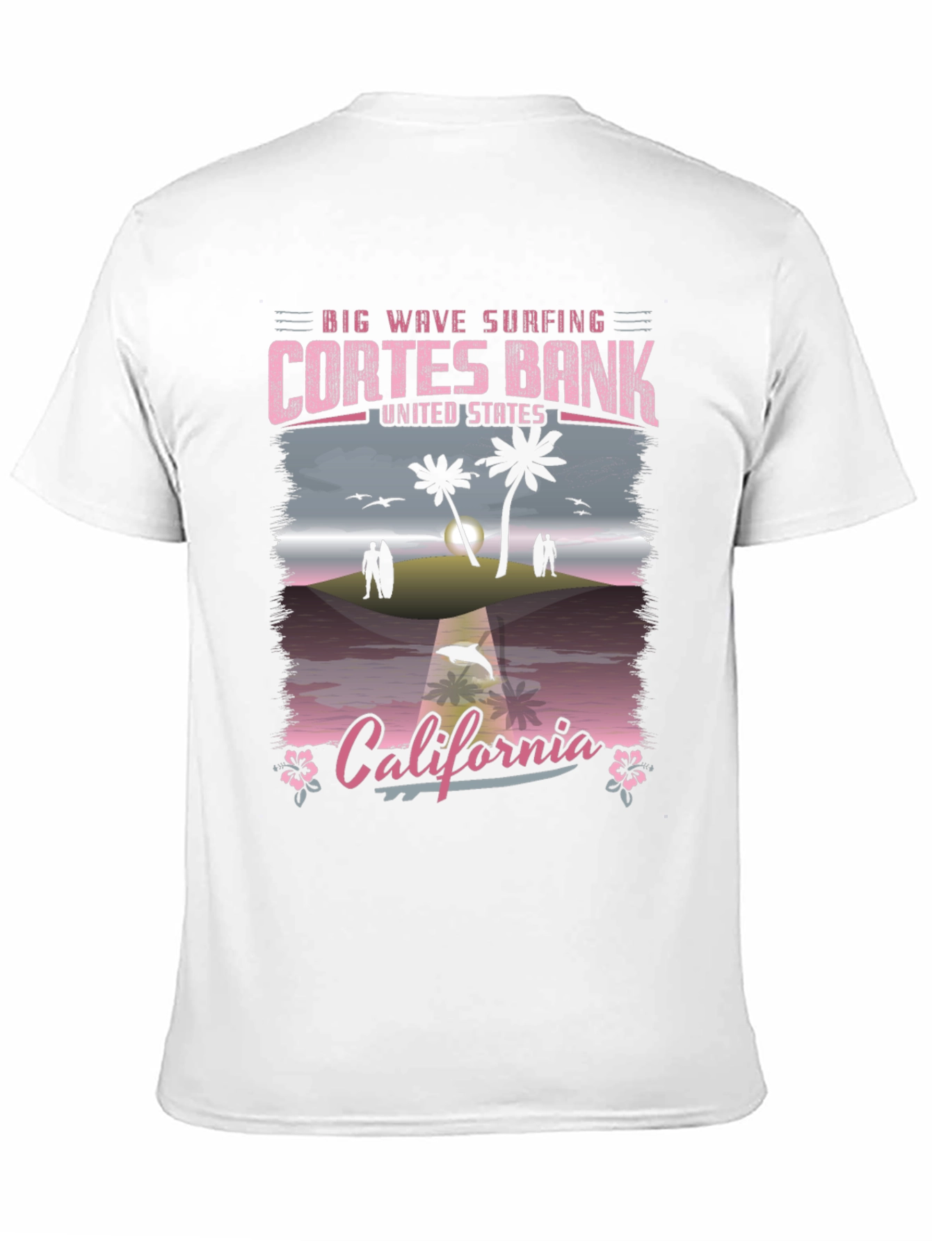 Cortes Bank California Surfing Tee