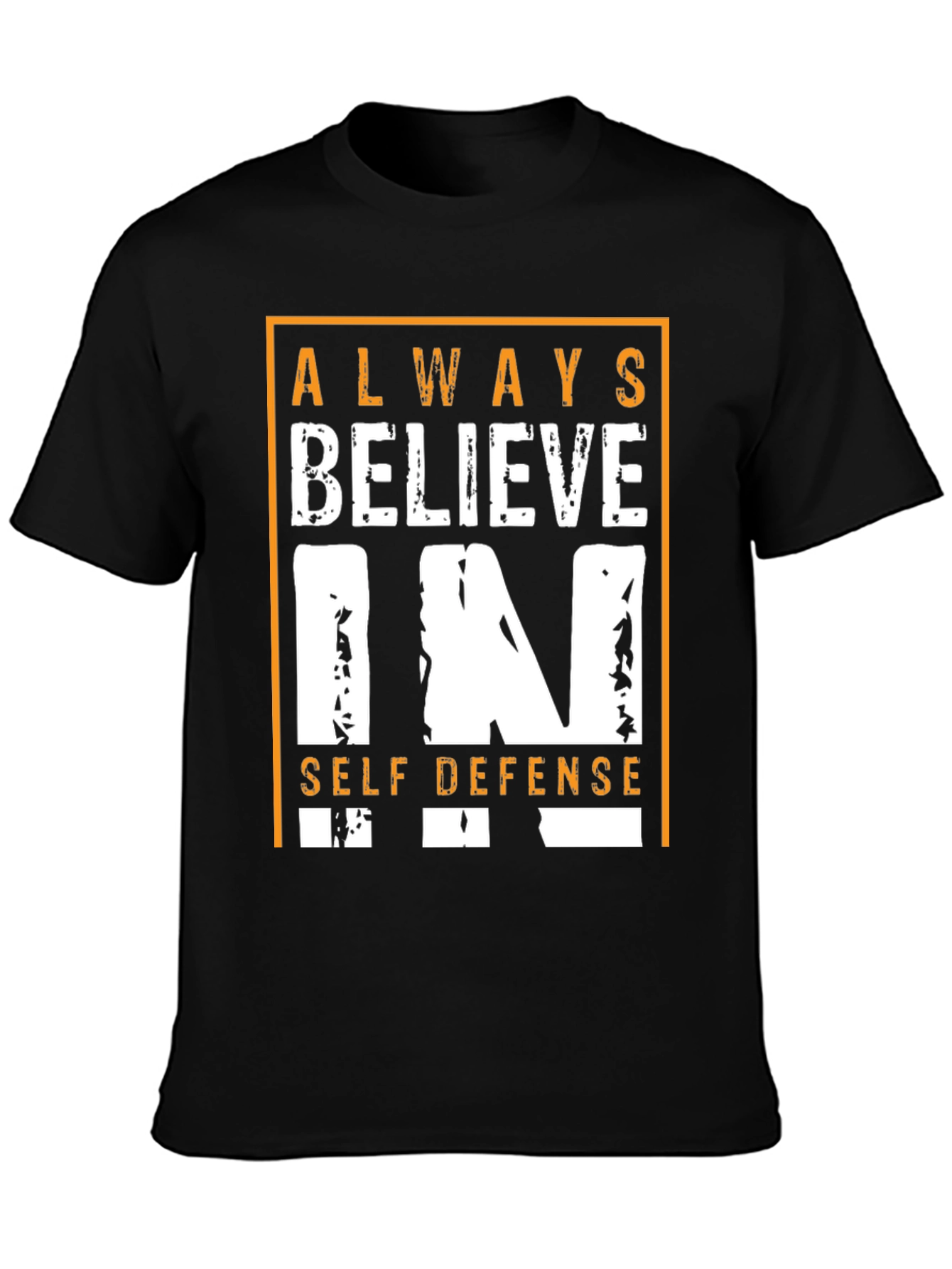 Believe in Self Defense Graphic Tee