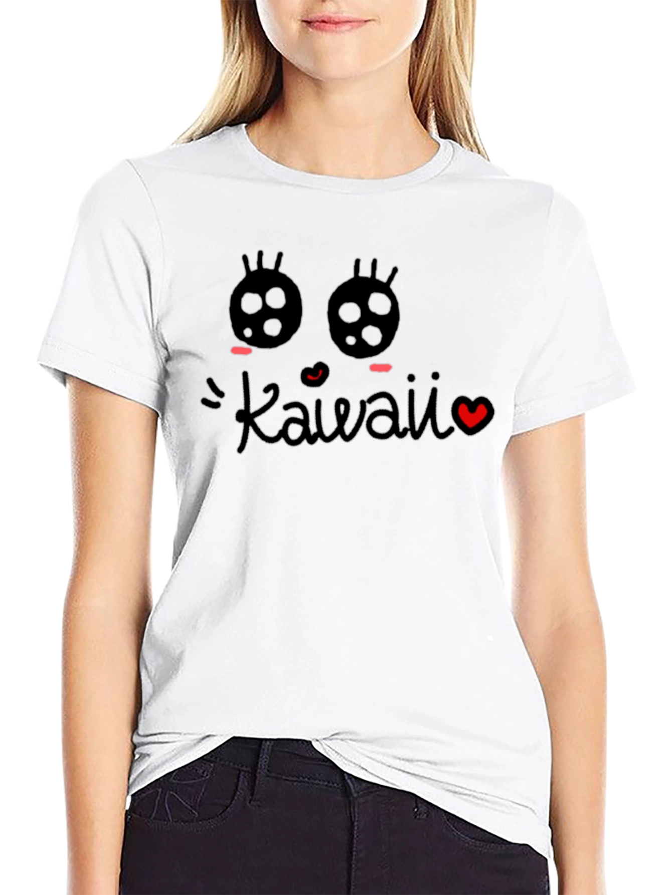 Kawaii Graphic Tee - Cute Anime Style Shirt
