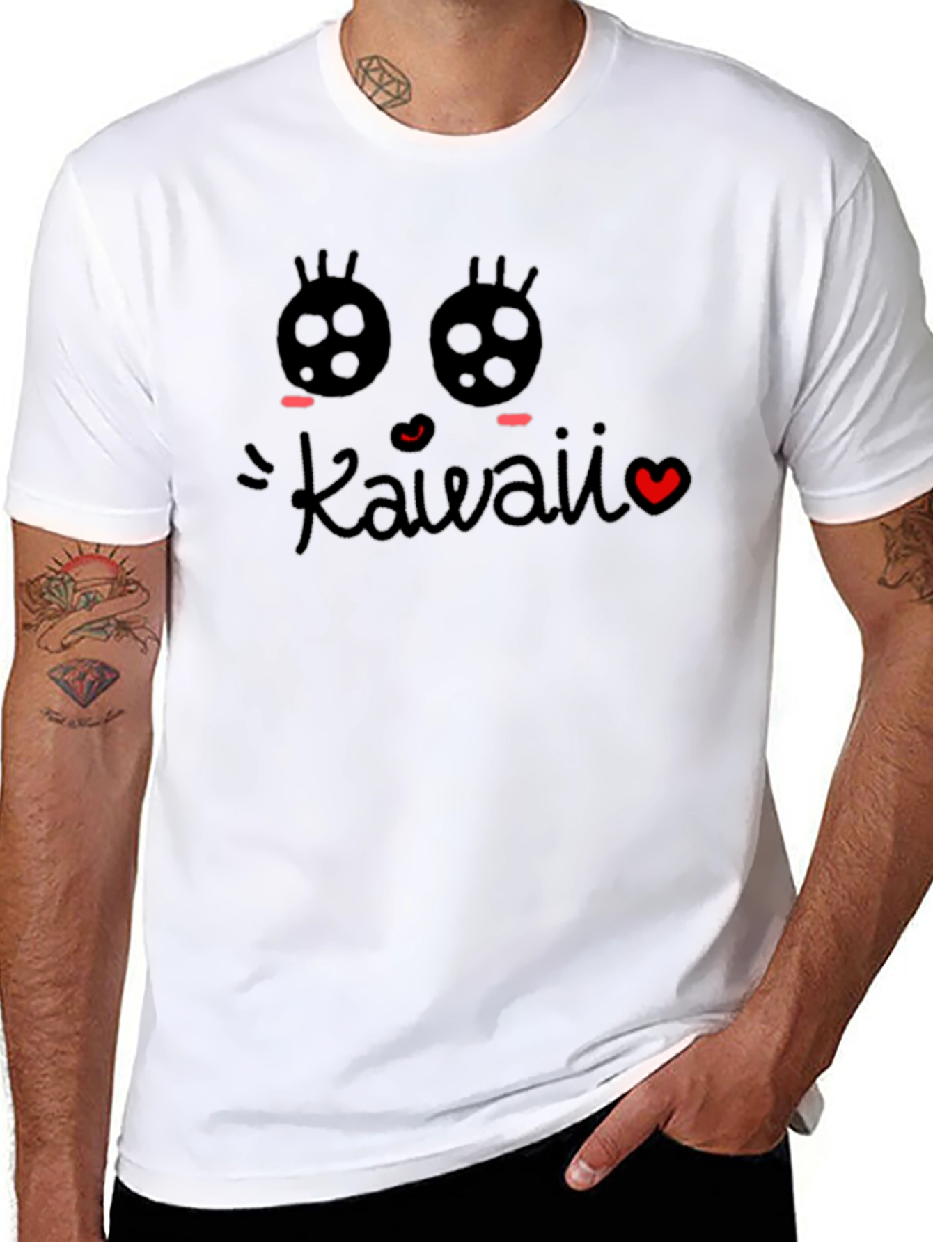 Kawaii Graphic Tee - Cute Anime Style Shirt
