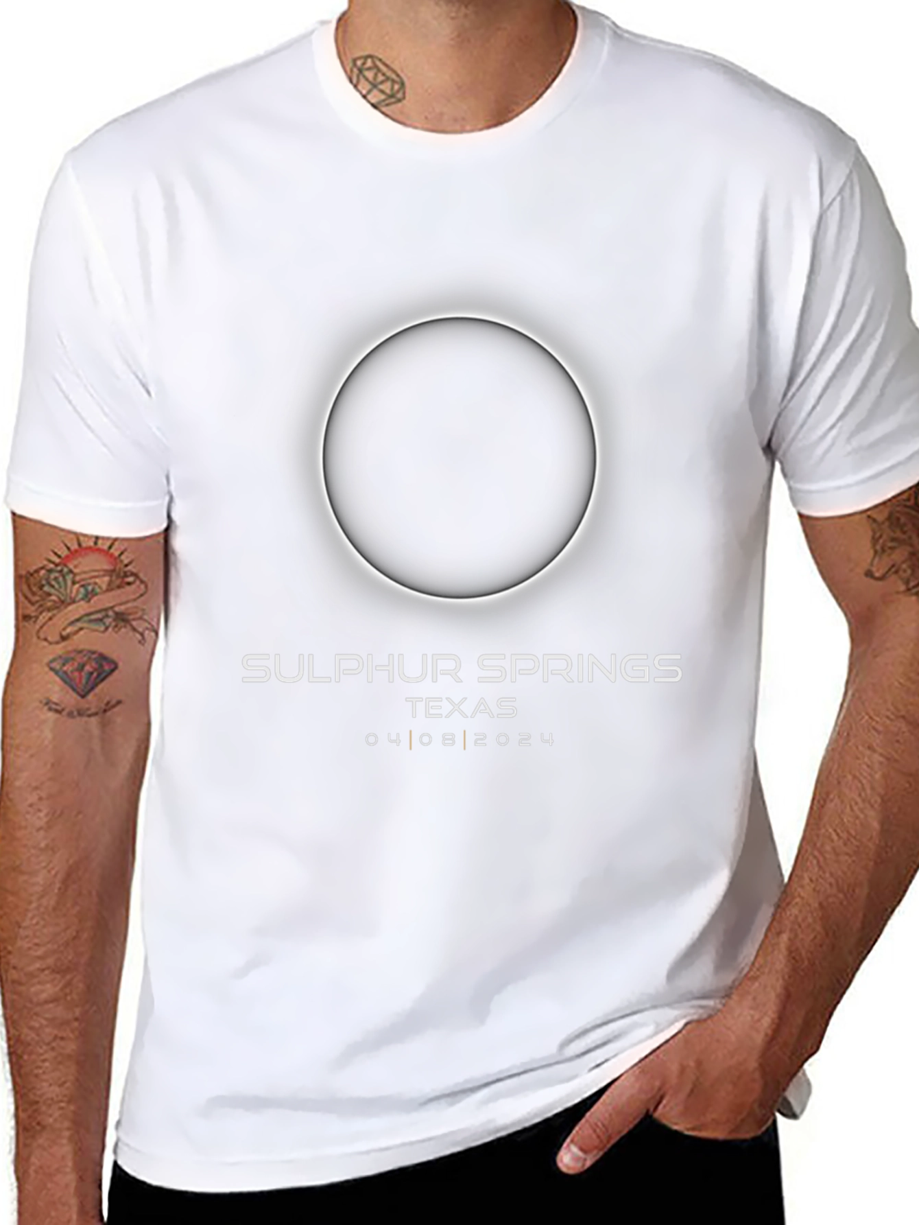 Sulphur Springs Texas Eclipse T-Shirt - April 8 2024