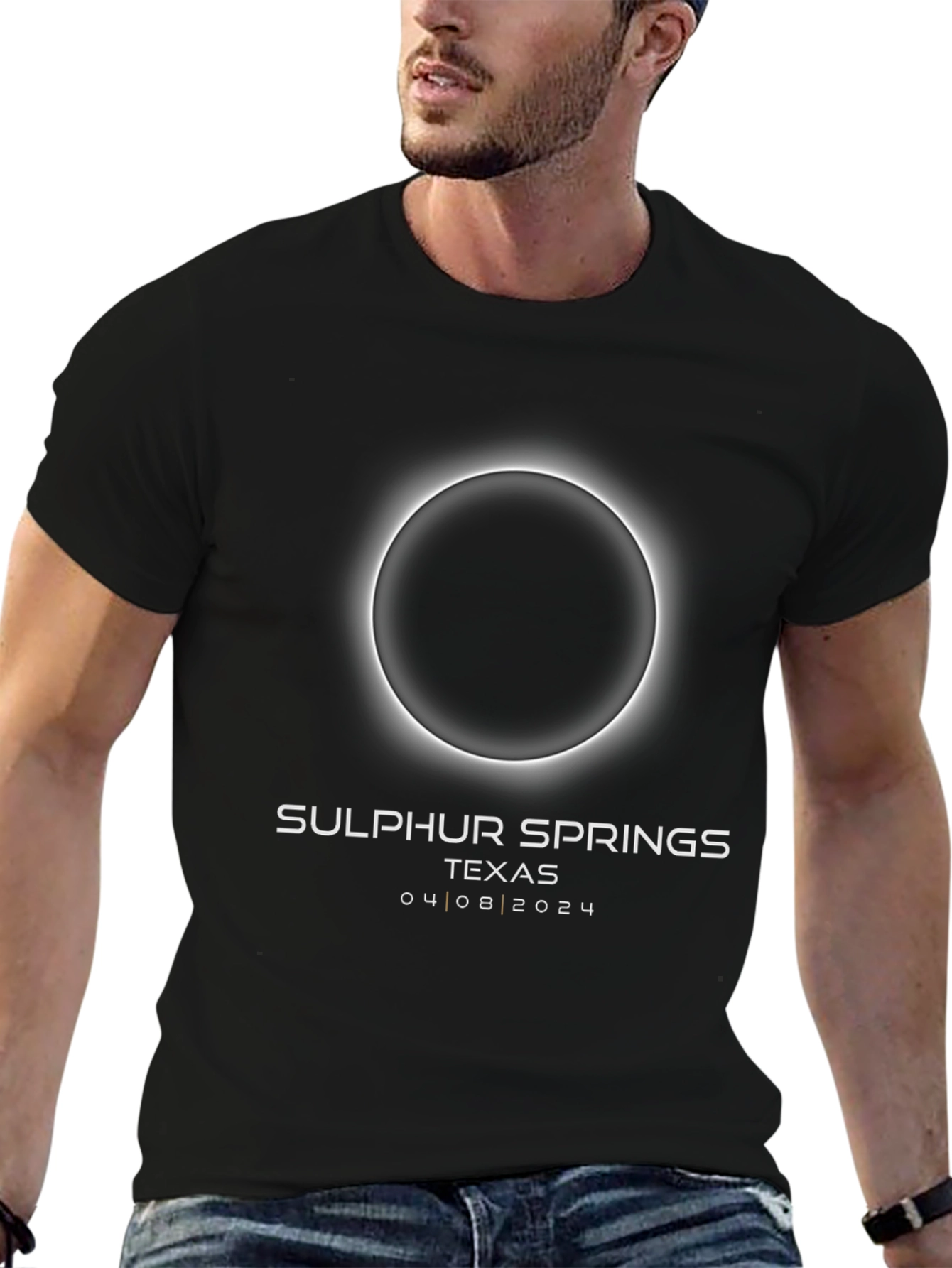 Sulphur Springs Texas Eclipse T-Shirt - April 8 2024