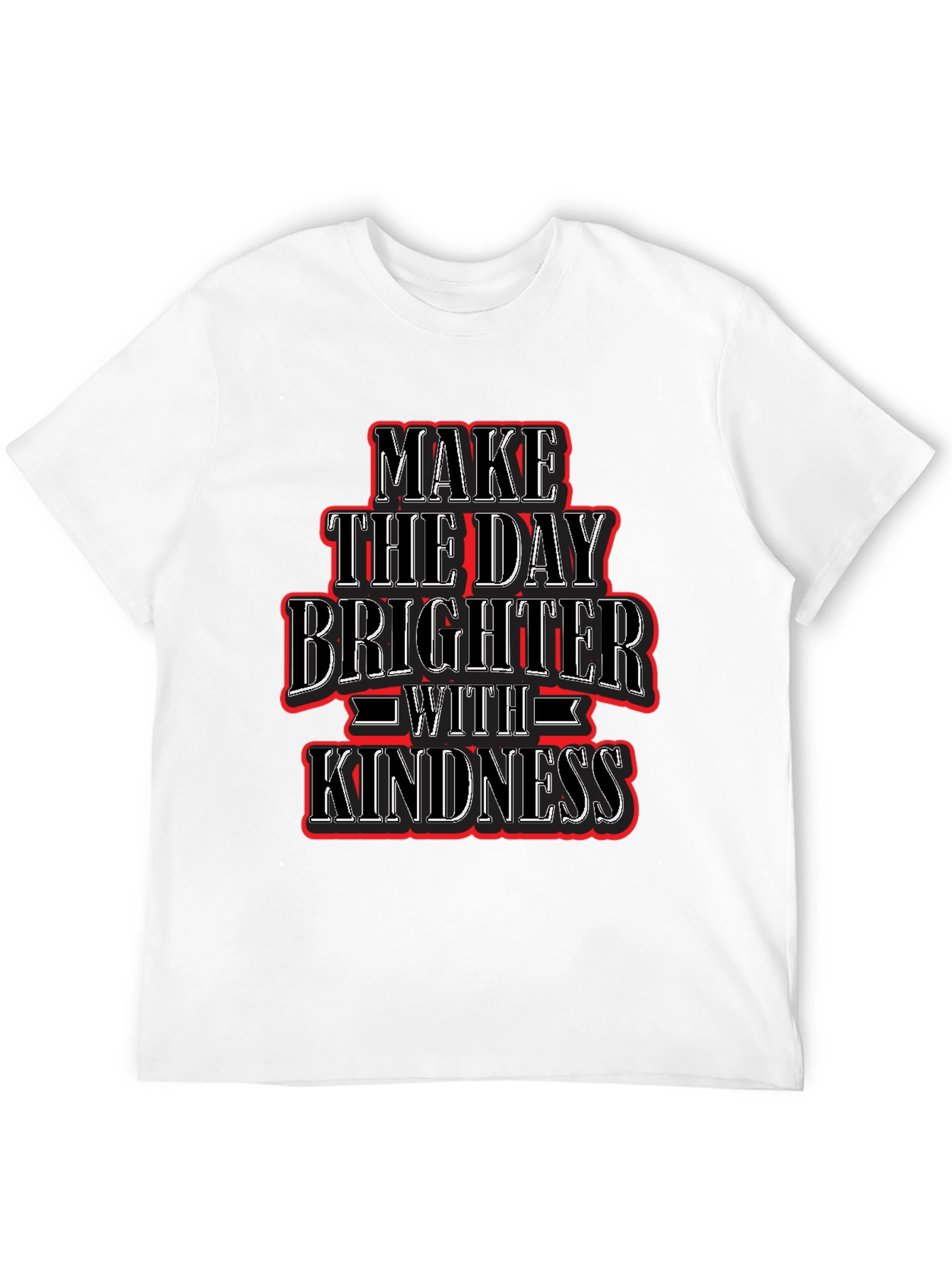 Kindness Graphic Tee - Black T-Shirt