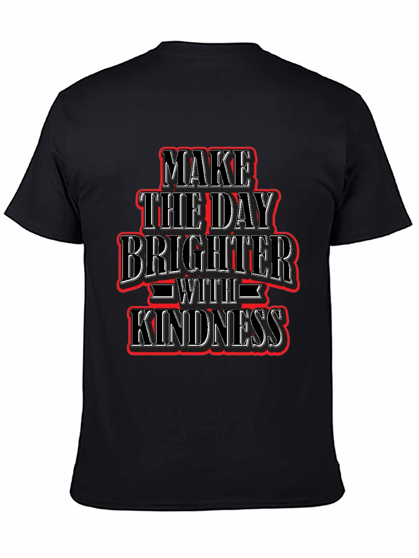 Kindness Graphic Tee - Black T-Shirt