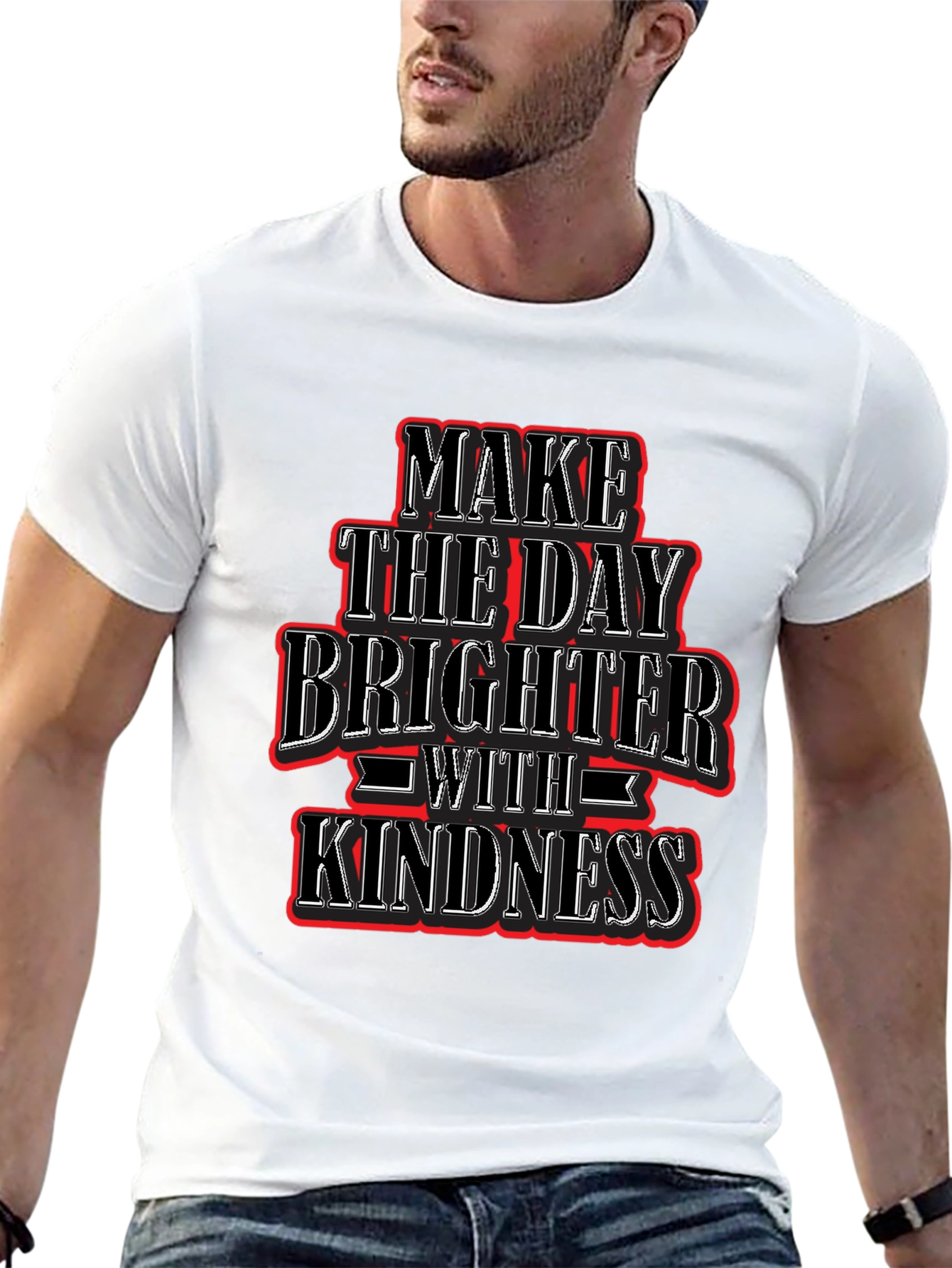 Kindness Graphic Tee - Black T-Shirt