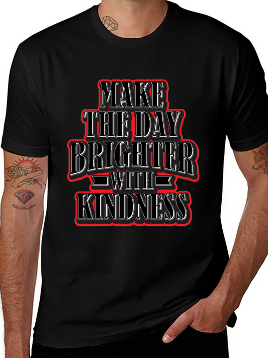 Kindness Graphic Tee - Black T-Shirt
