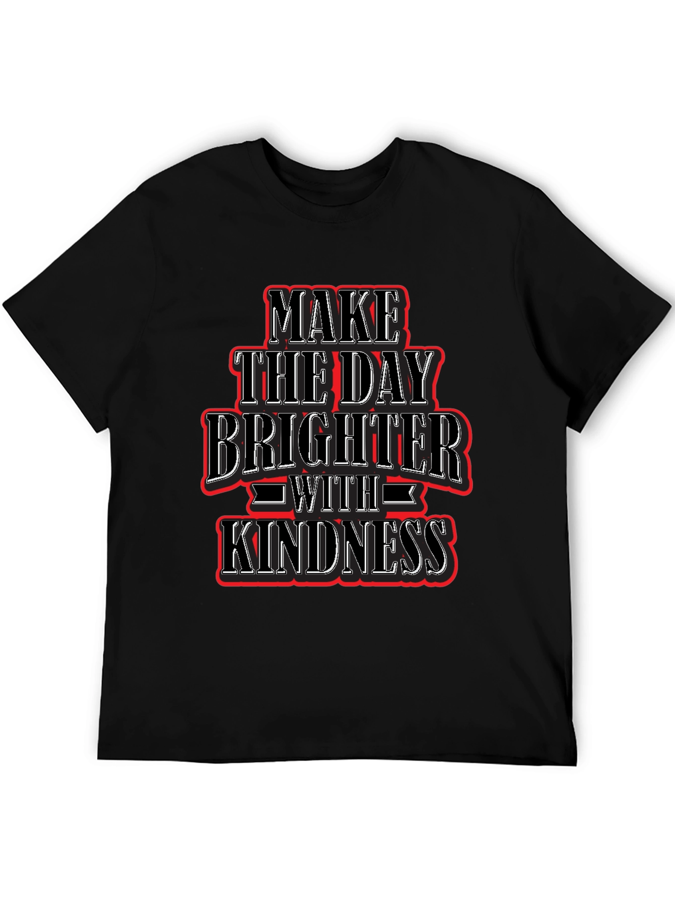 Kindness Graphic Tee - Black T-Shirt