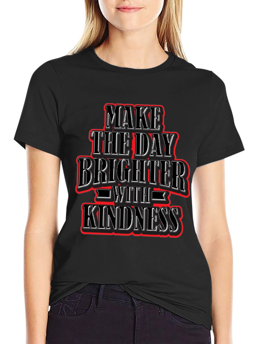 Kindness Graphic Tee - Black T-Shirt