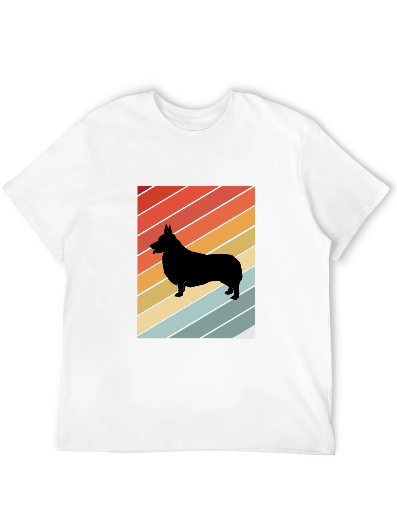 Retro Corgi Silhouette T-Shirt