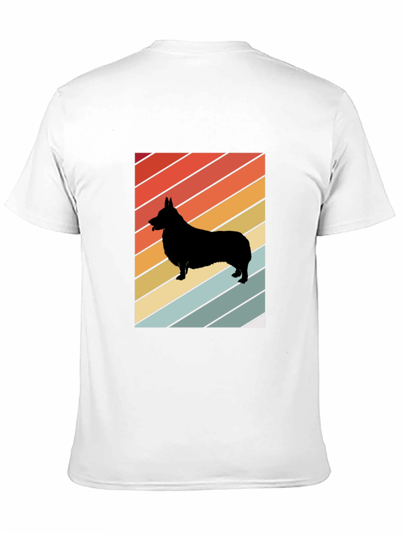 Retro Corgi Silhouette T-Shirt