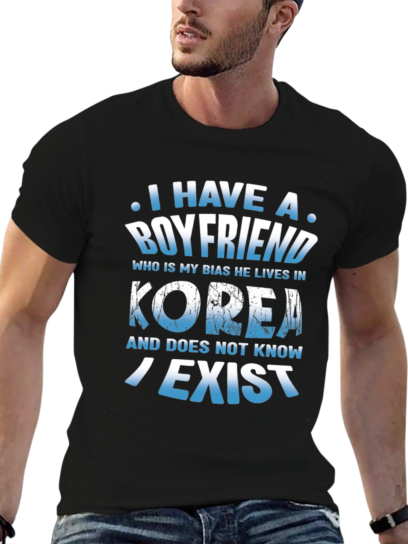 Boyfriend in Korea Graphic Tee