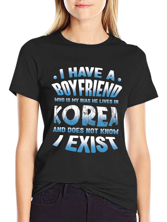 Boyfriend in Korea Graphic Tee
