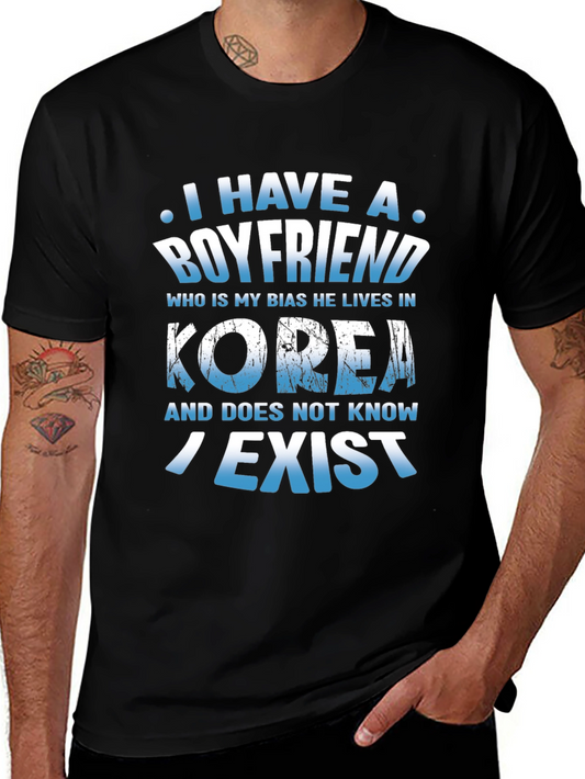 Boyfriend in Korea Graphic Tee