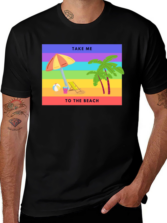 Beach Vacation T-Shirt: Take Me to the Beach Graphic Tee