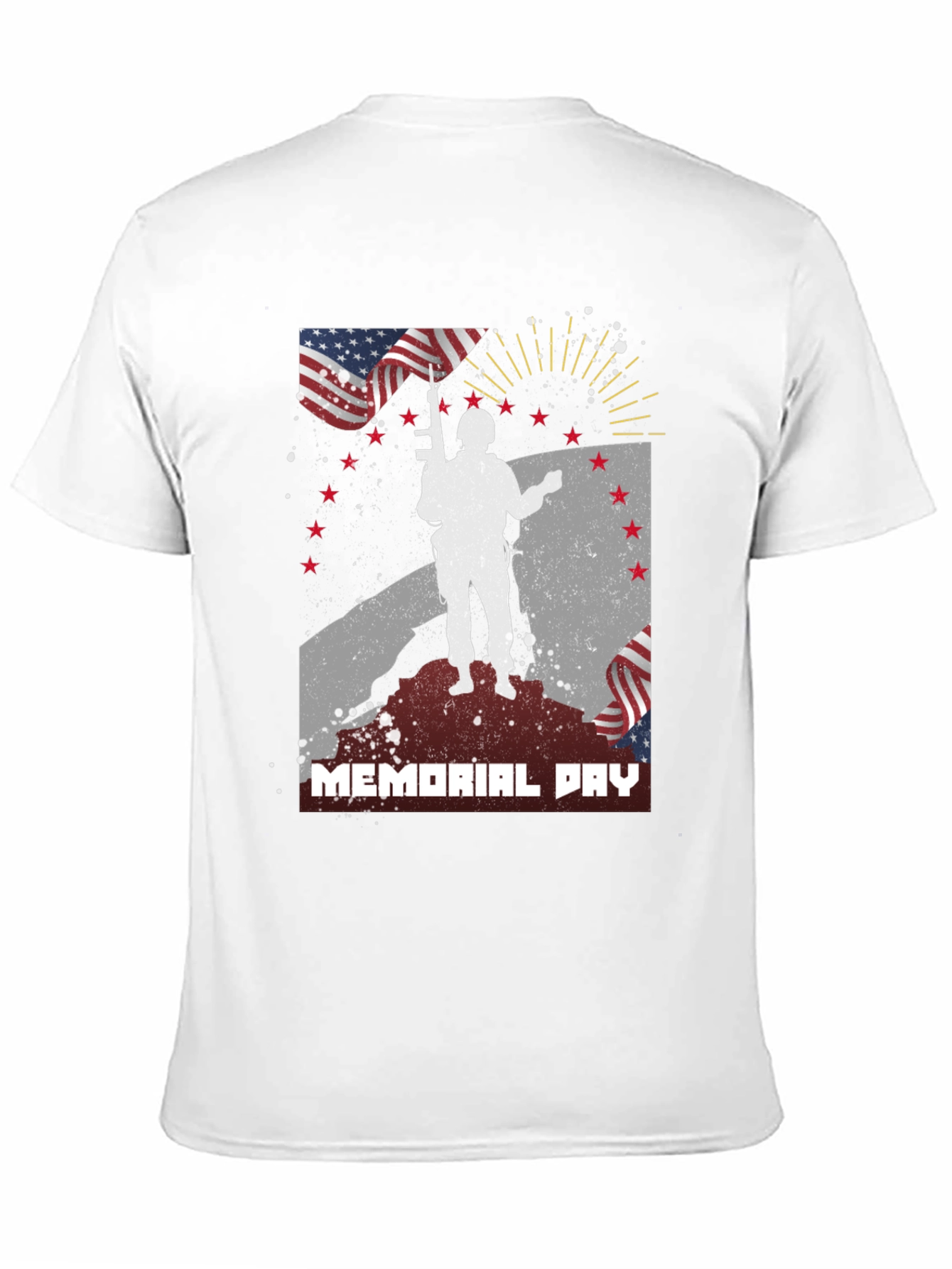Memorial Day Graphic T-Shirt - Patriotic Tribute