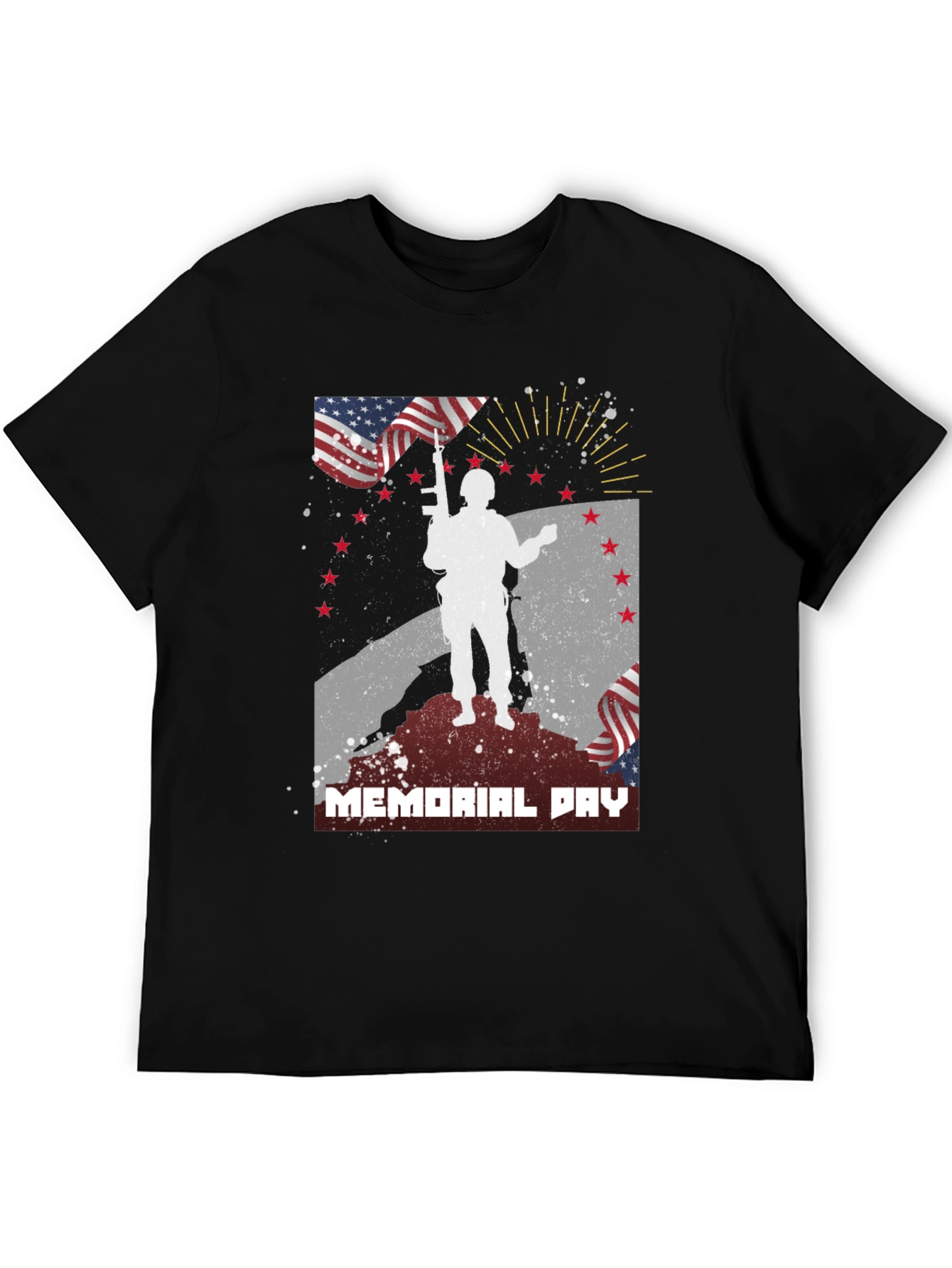 Memorial Day Graphic T-Shirt - Patriotic Tribute